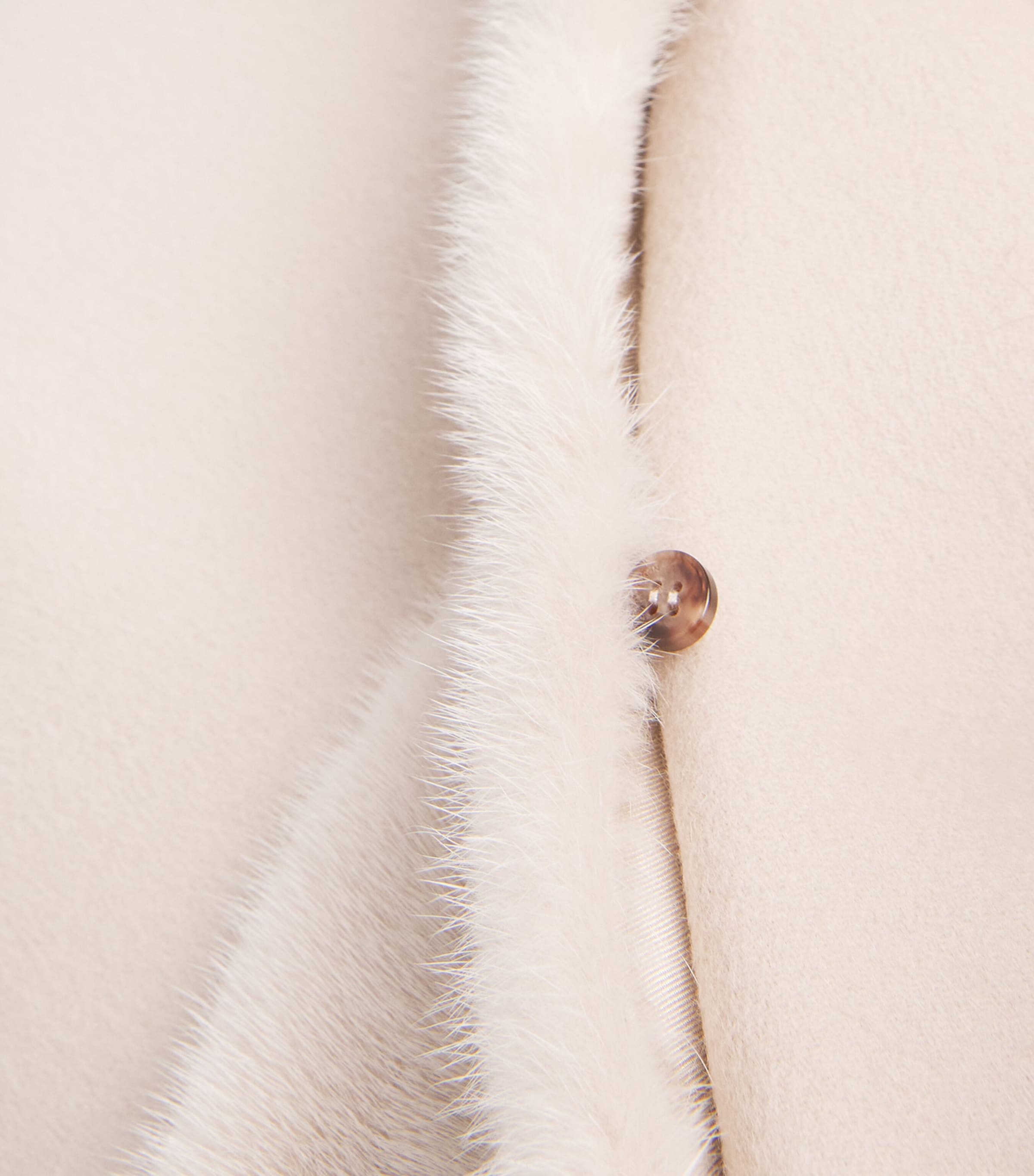 Cashmere-Mink Belted Long Coat A2122 Image 5