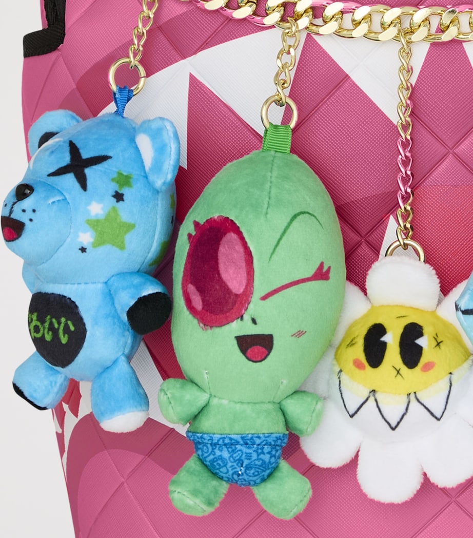 Sprayground Kawaii Dangles Backpack Pink Image 9