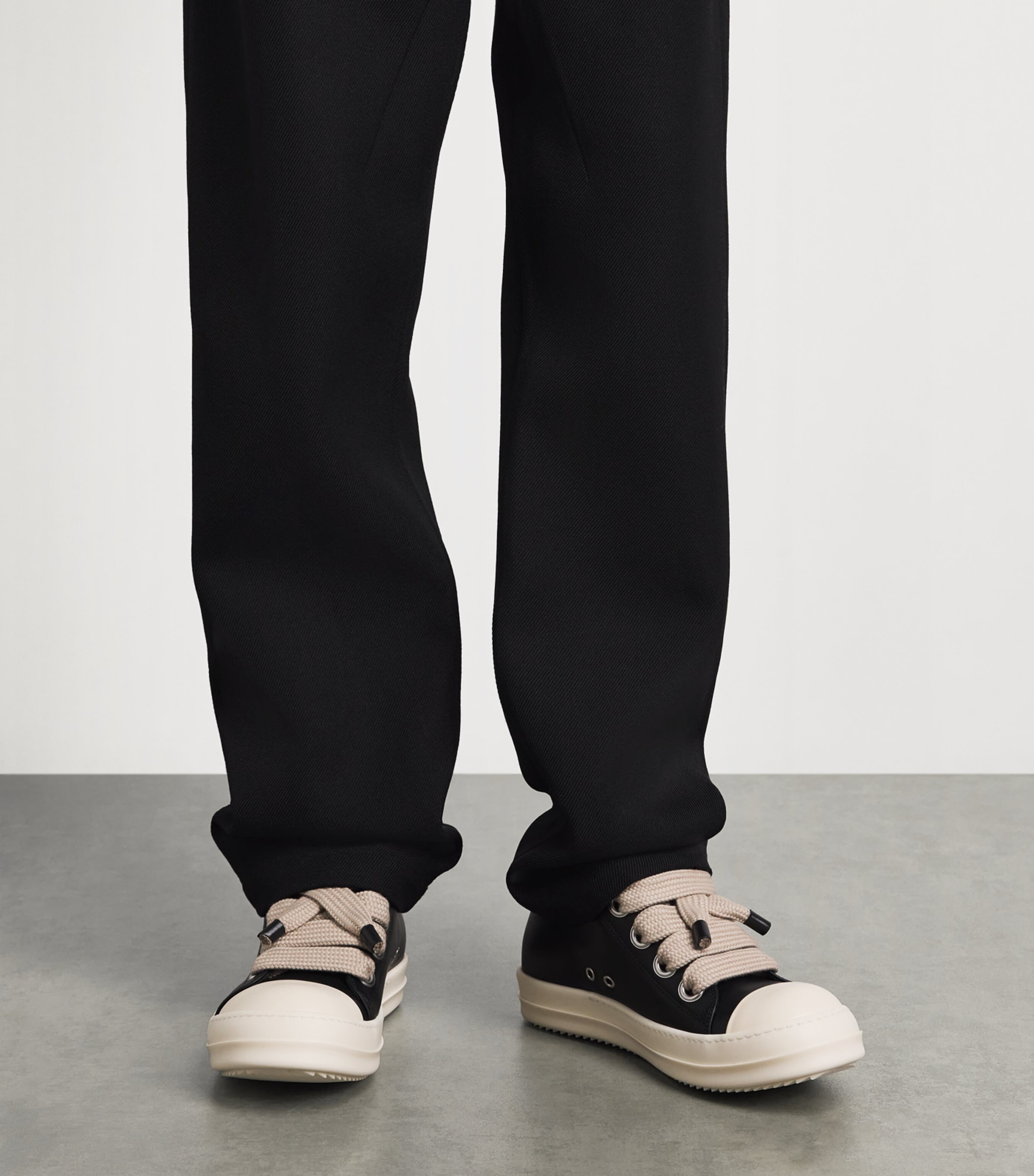 Rick Owens Mens Kurdt Slim Jeans Black Image 3
