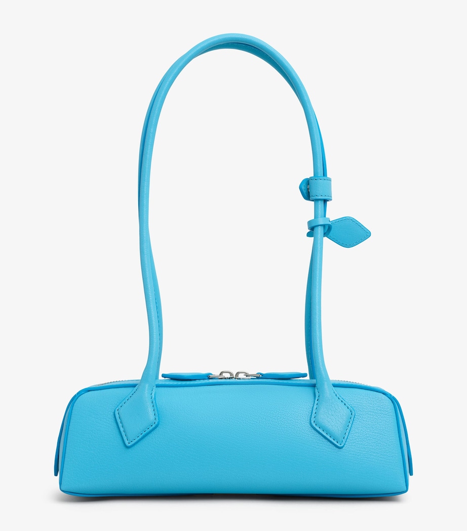 Small Leather Le Teckel Shoulder Bag AMAZONITE Image 2