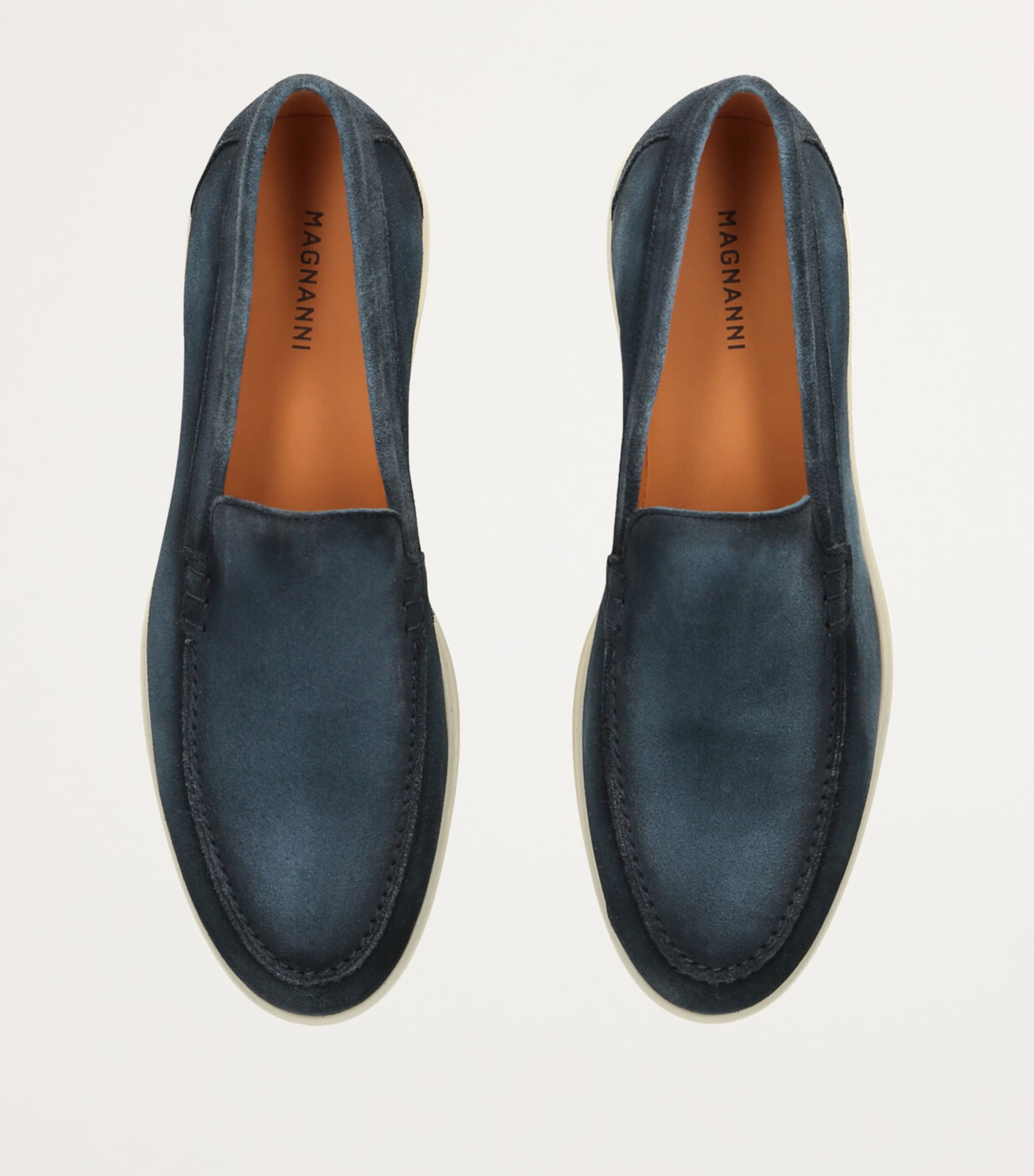 Leather Paraiso Loafers NAVY Image 4