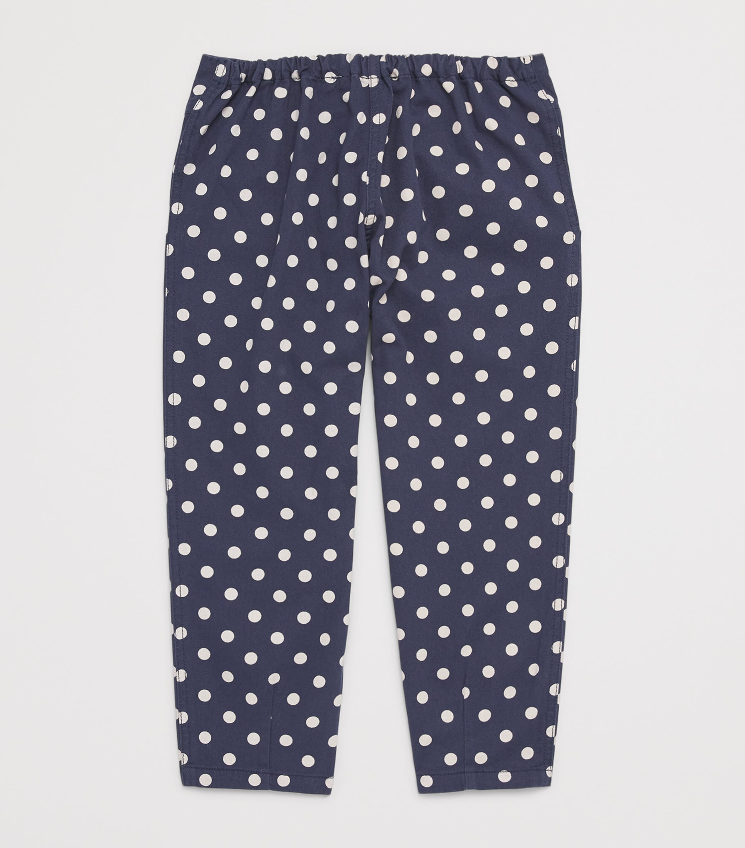 KONGES SLOJD Organic Cotton Polka Dot Nola Trousers (9 Months – 10 Years) Nuit Image 2