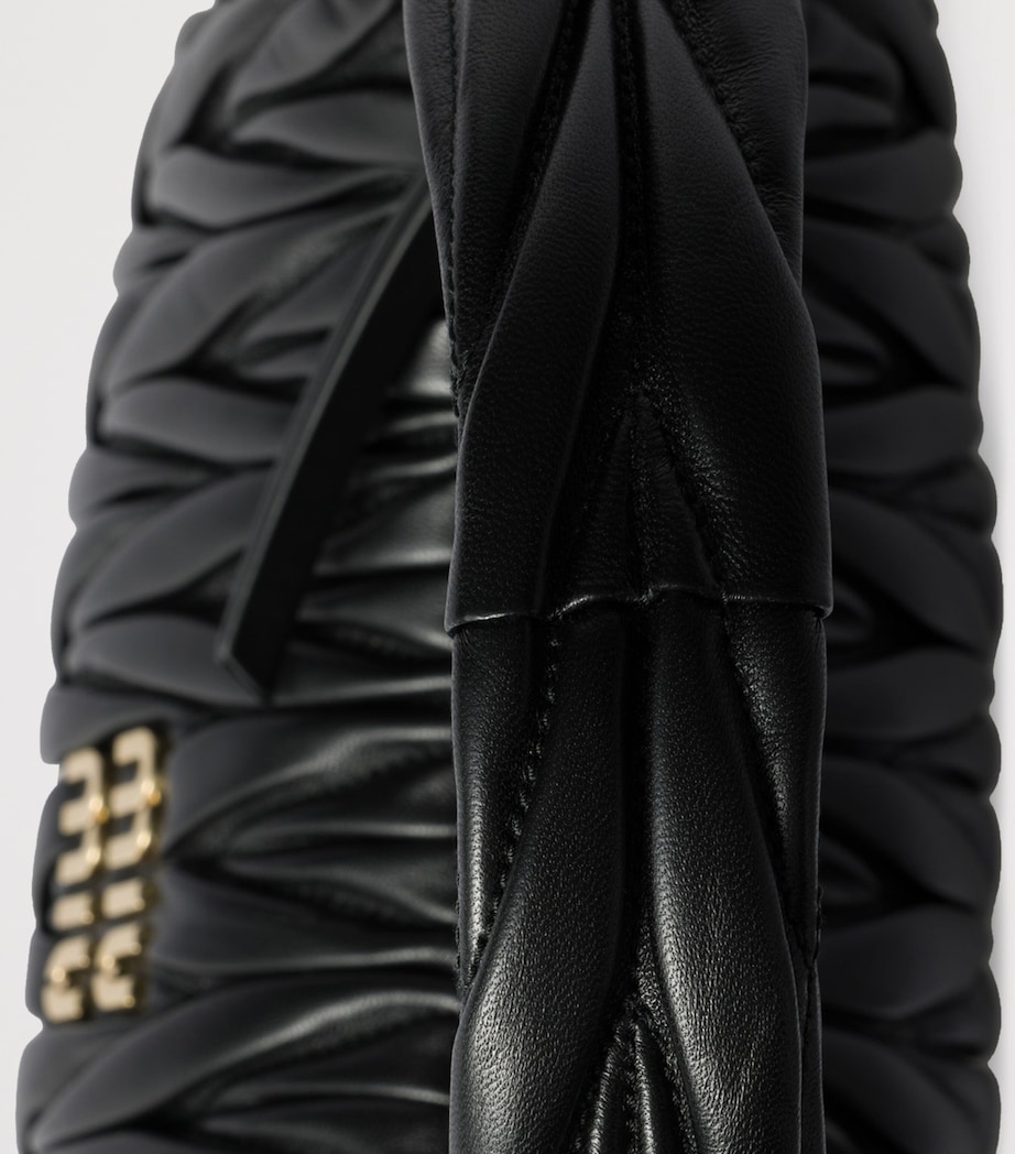 Matelassé Leather Wander Top-Handle Bag F0002 Image 7