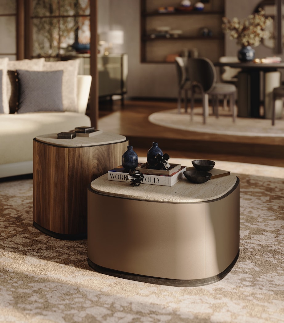 Frato Wood Monterey Coffee Table Grey Image 2