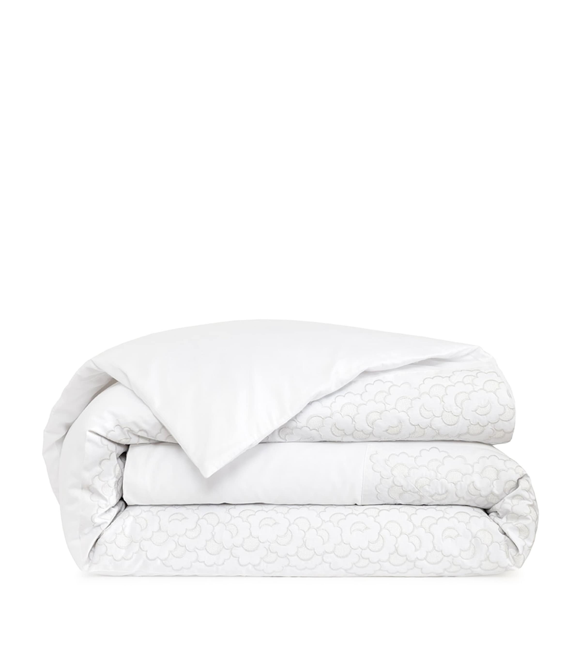 Festons King Duvet Cover (240cm x 220cm) BLANC Image 1