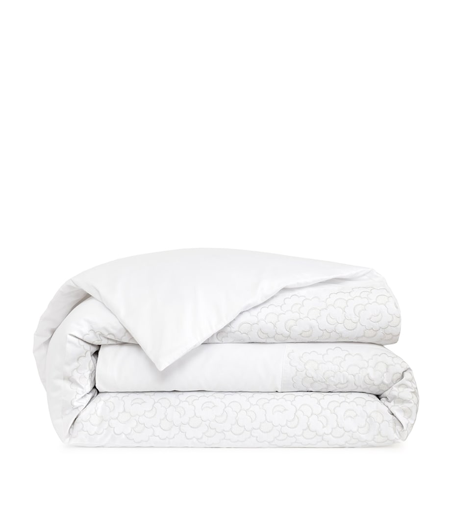 Festons King Duvet Cover (240cm x 220cm) BLANC Image 1
