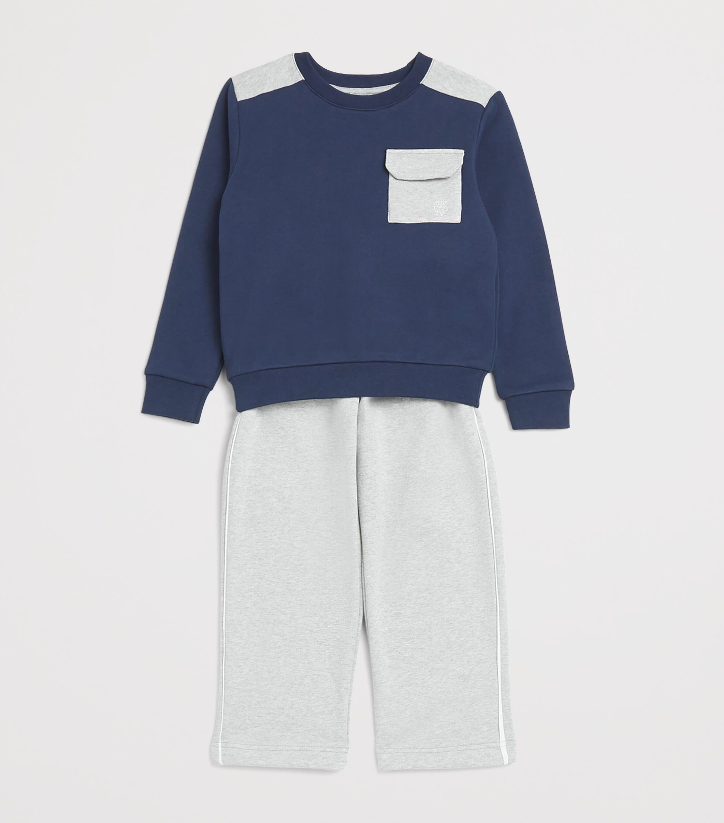 Eleventy Kids Cotton Contrast-Trim Sweatshirt (2-16 Years) Image 3