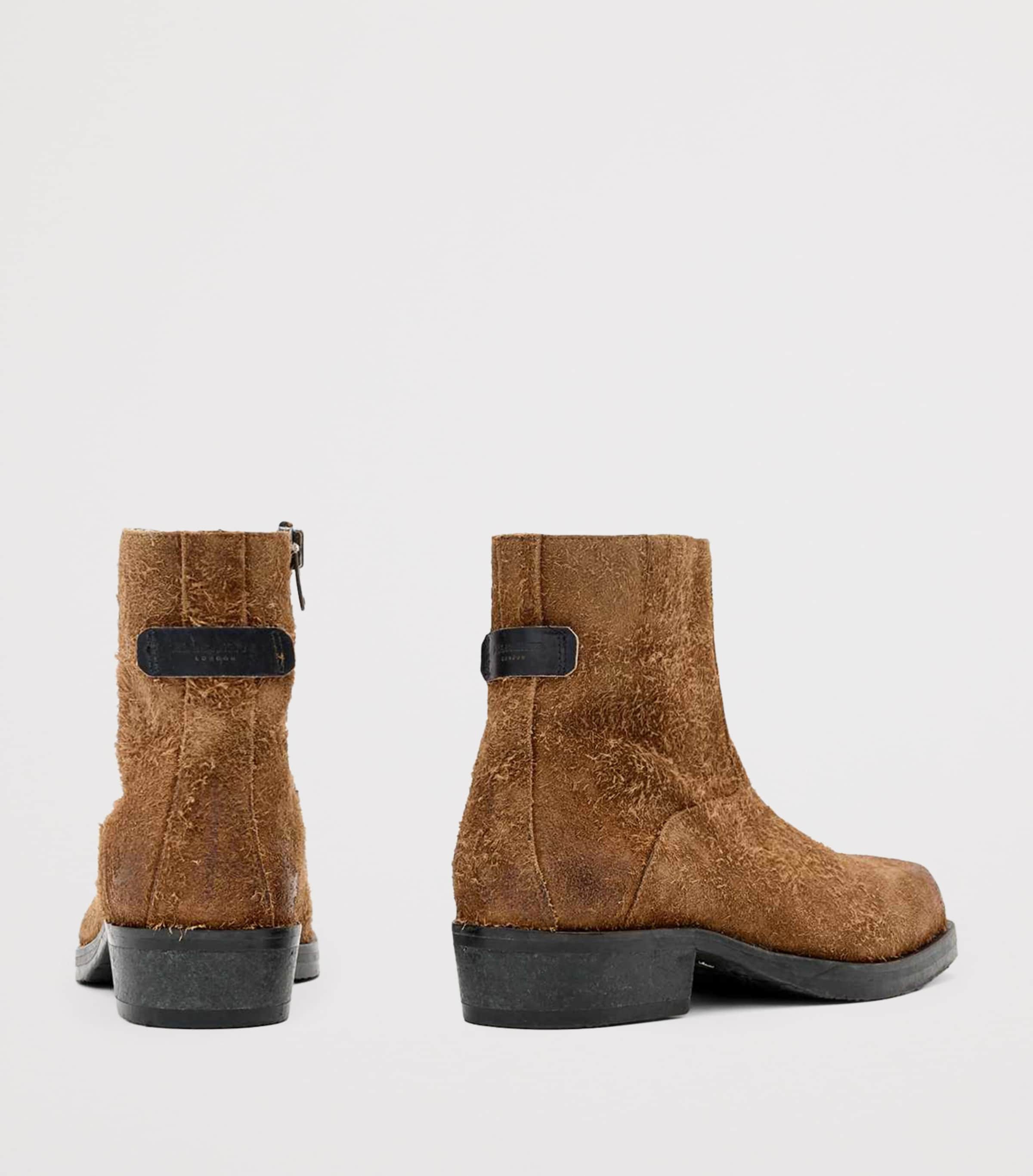 Suede Orla Ankle Boots TERRACOTTA BROWN Image 3