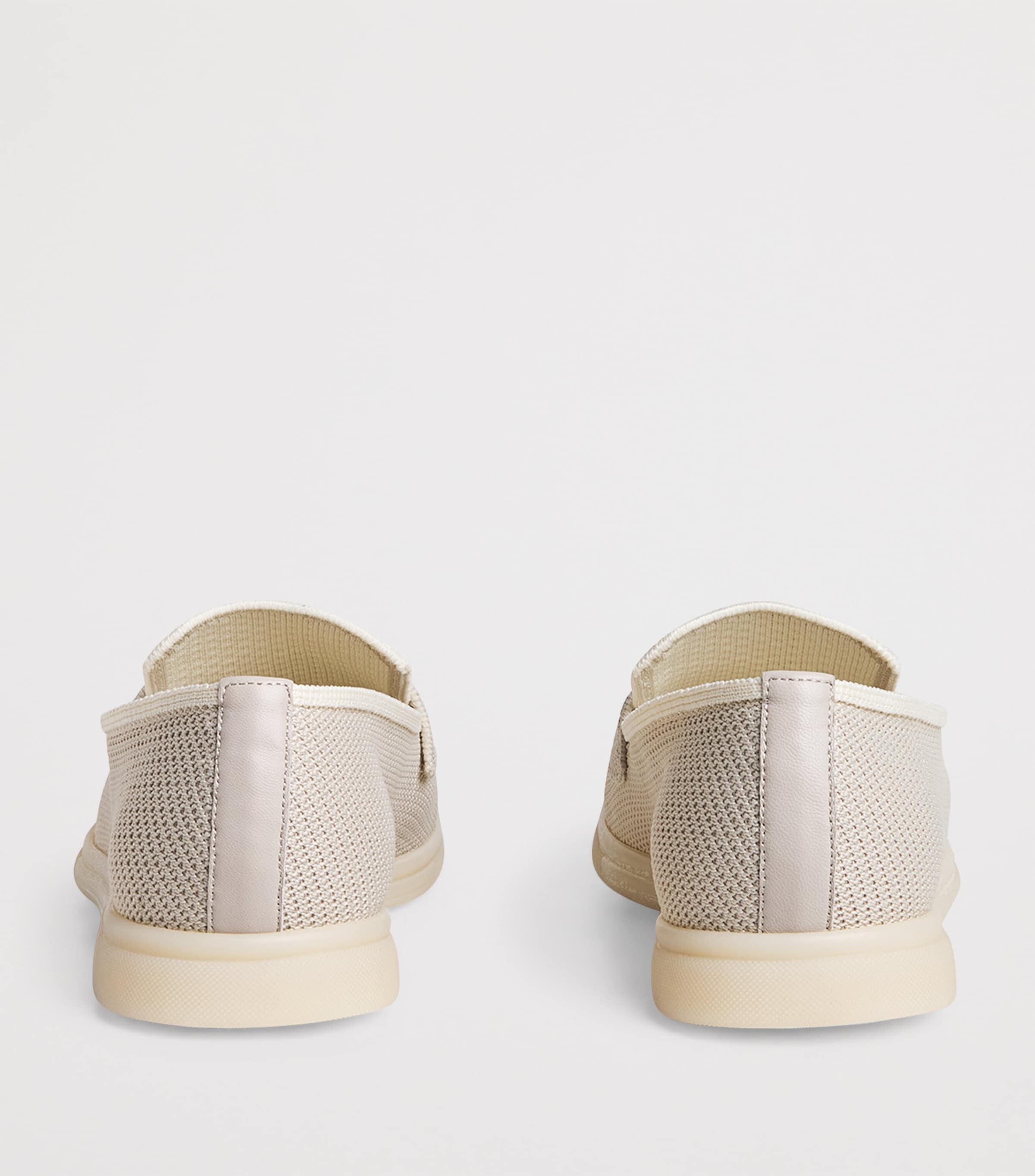 Knit Moccasins SABBIA, PANNA Image 4