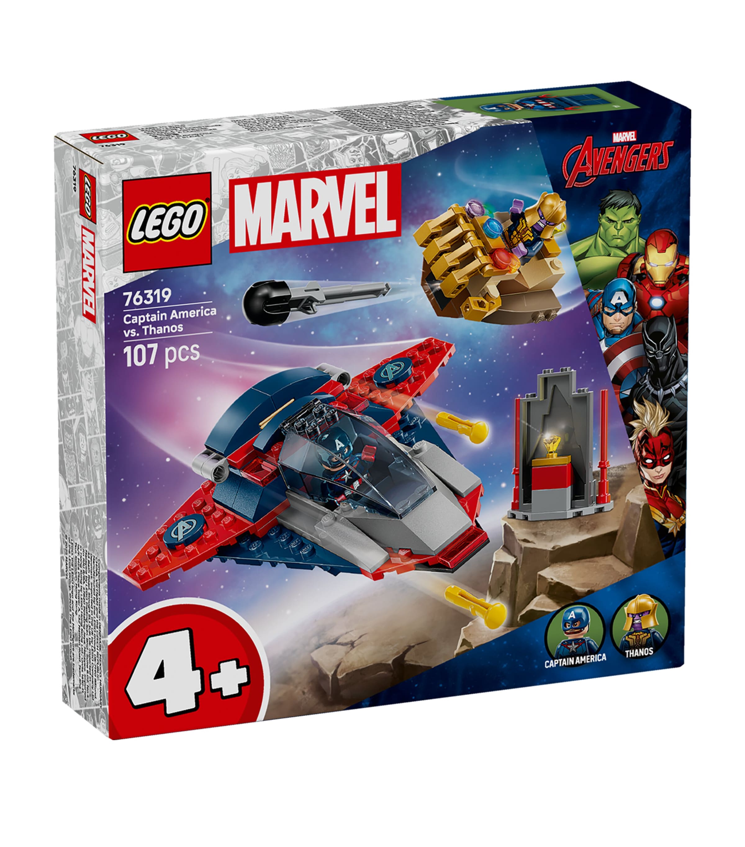 Lego LEGO Marvel Captain America vs. Thanos 76319 Image 2