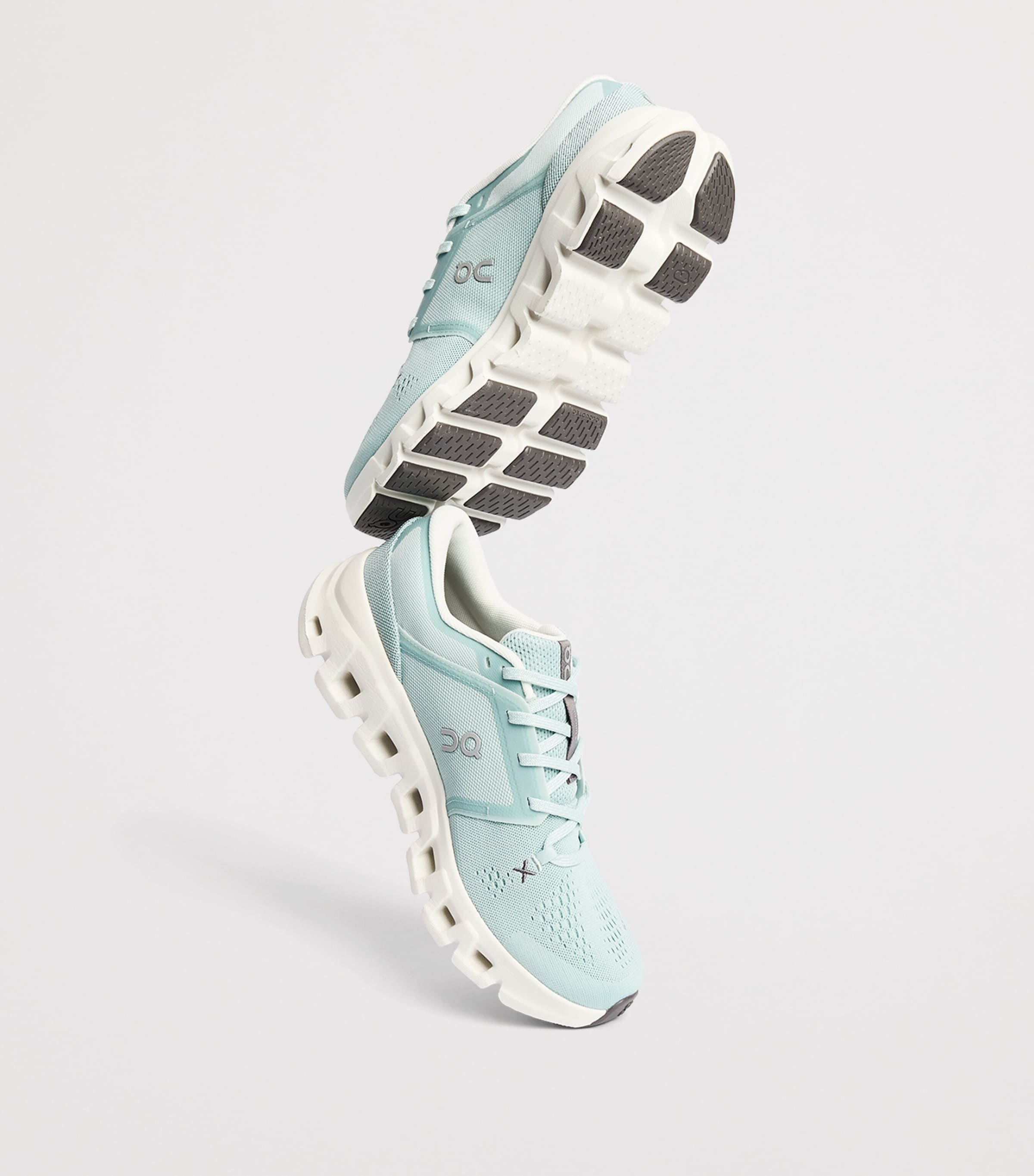 On Womens Cloud X 5 Trainers Brook | Ivory Image 5