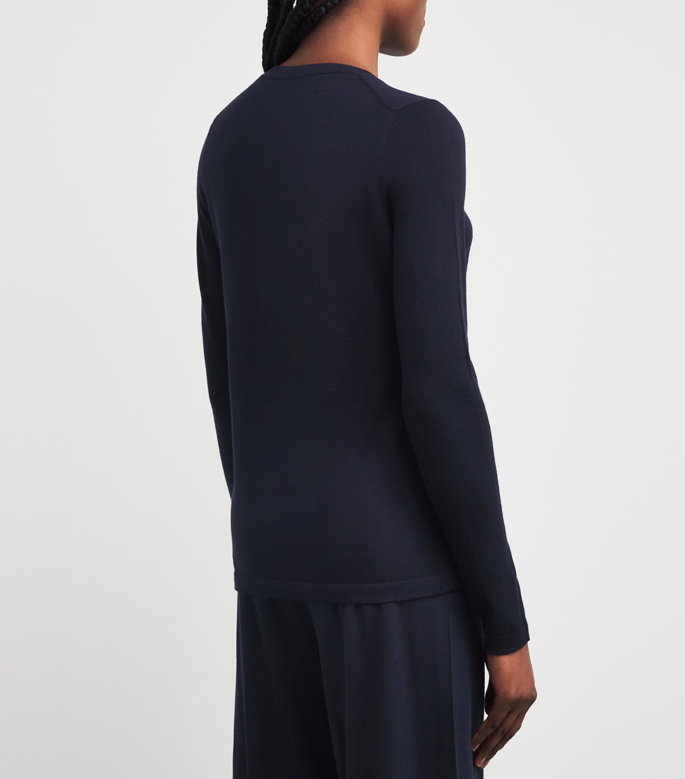 Merino Wool Extra-Fine Sweater 6437 NIGHT SKY Image 4