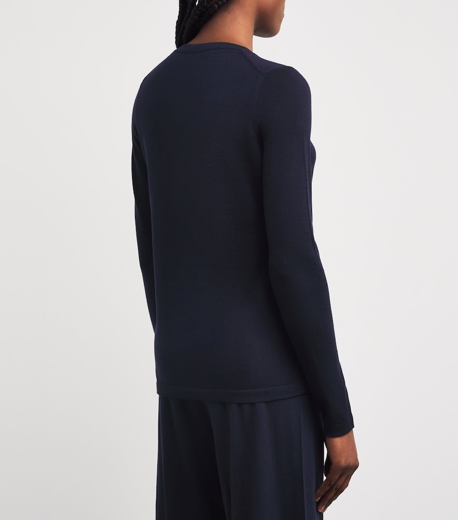 Merino Wool Extra-Fine Sweater 6437 NIGHT SKY Image 4