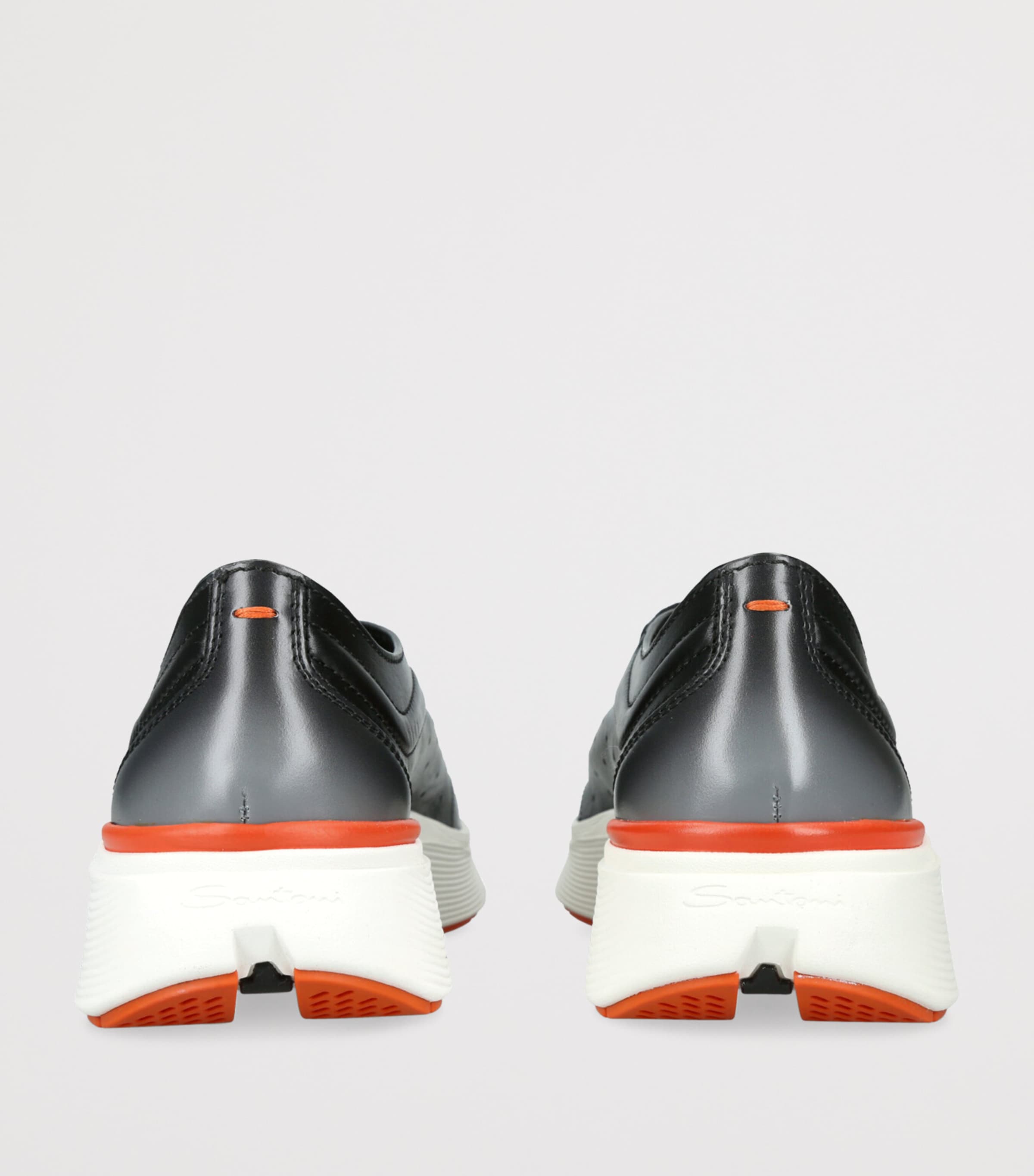 Leather Easy Bounce Sneakers BLACK Image 2