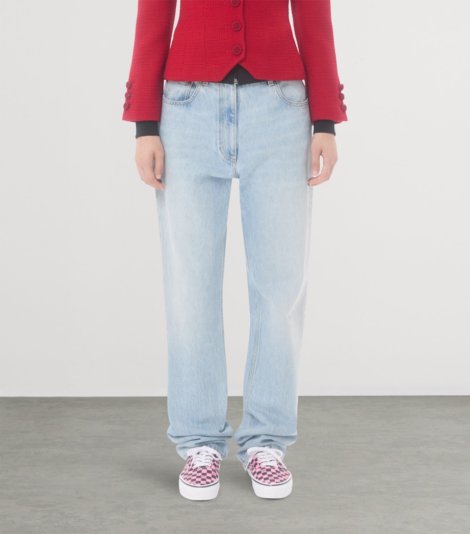 Mid-Rise Straight Jeans 508 Image 3