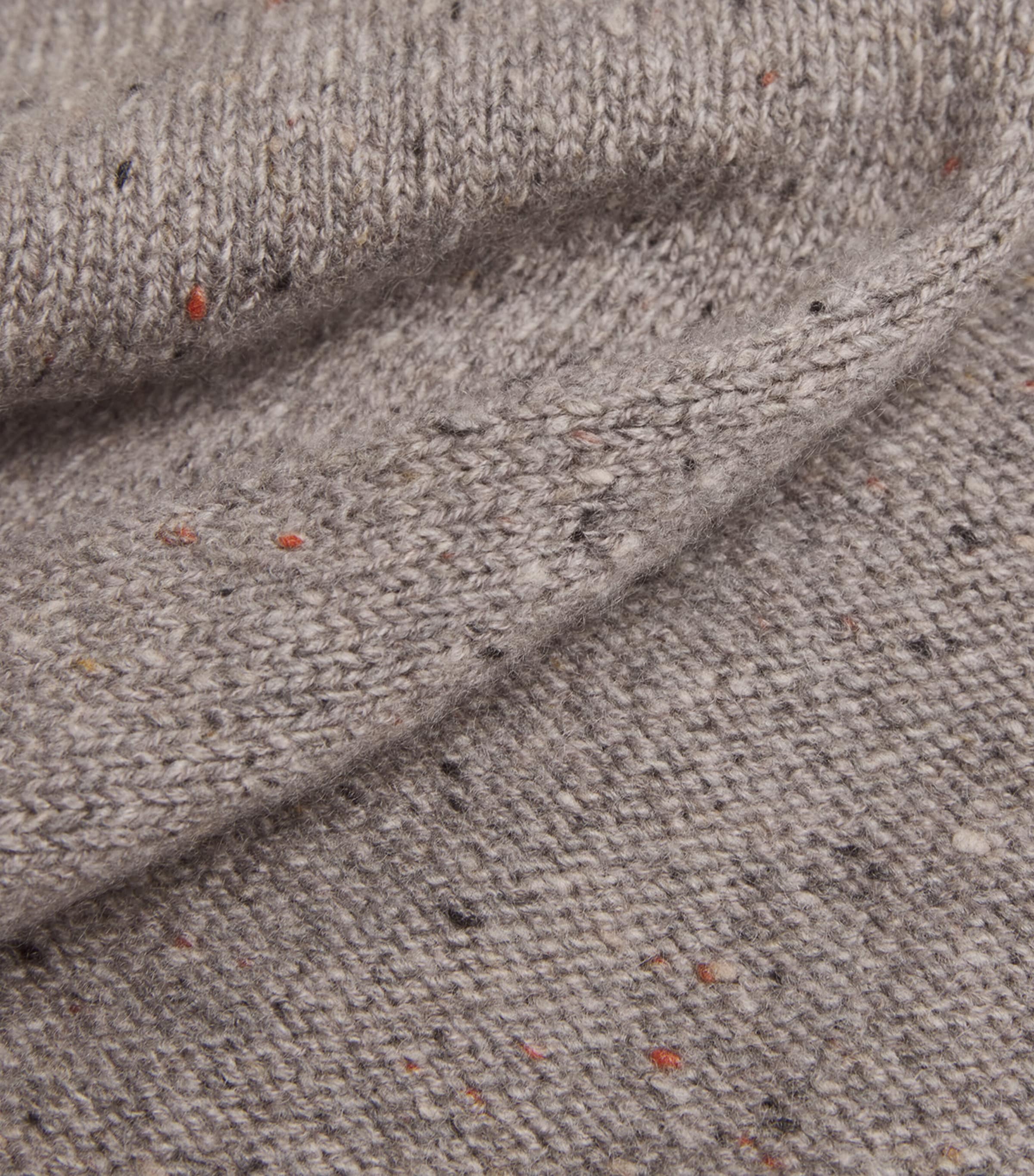 Donegal Cashmere Relaxed Cardigan 006335 PEREGRN DNGAL Image 5