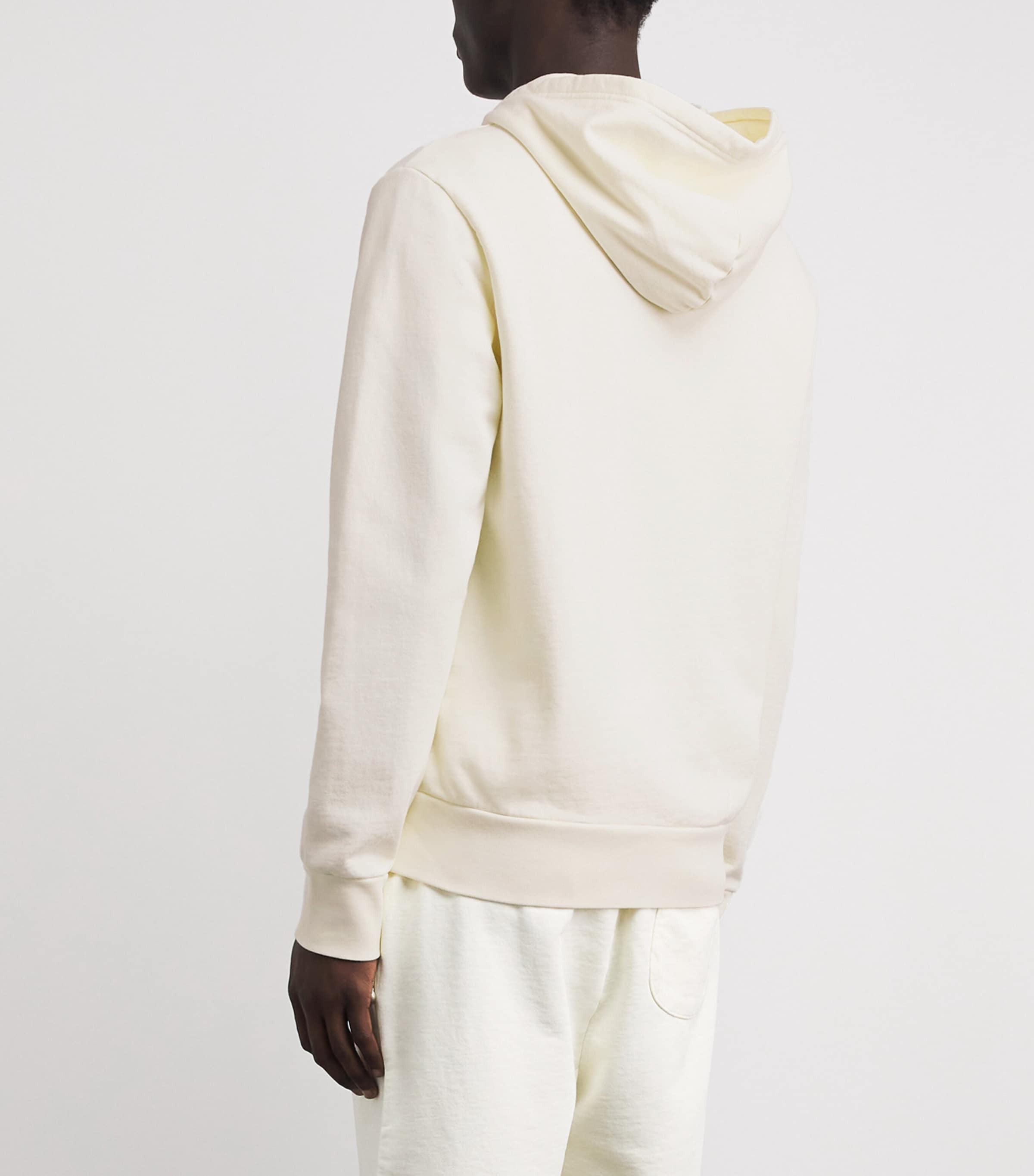 Polo Ralph Lauren Mens Cotton Loopback Fleece Zip-Up Hoodie Clubhouse Cream Image 5