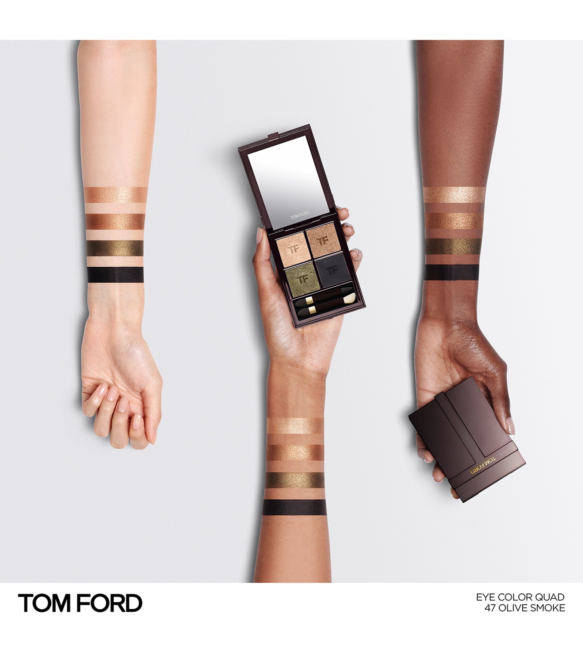 TOM FORD Runway Eye Colour Quad Olive Smoke Image 2