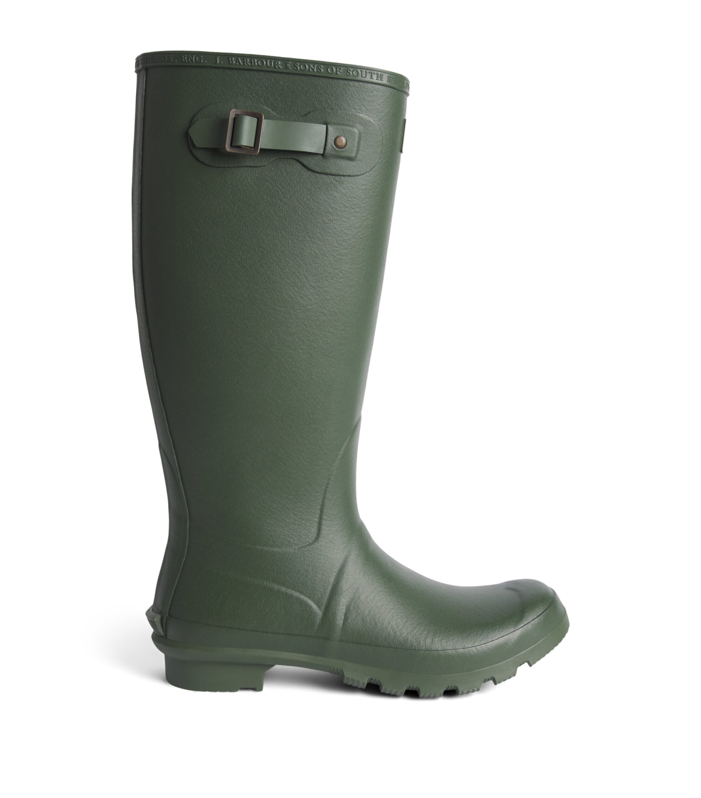 Barbour Tall Bede Wellington Boots Olive Image 1