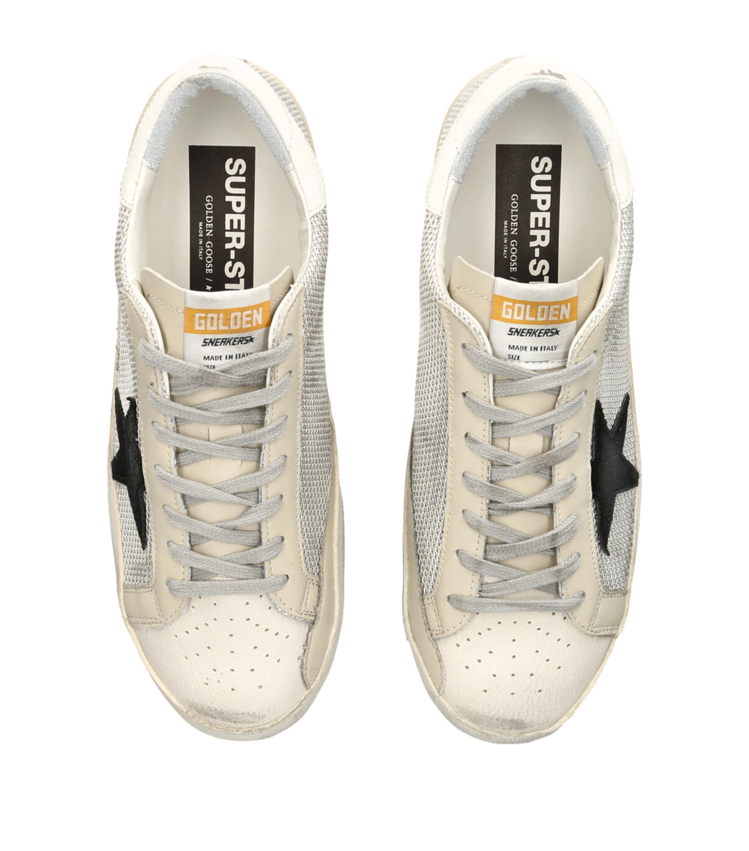 Mesh Superstar Sneakers WHITE/COMB Image 4