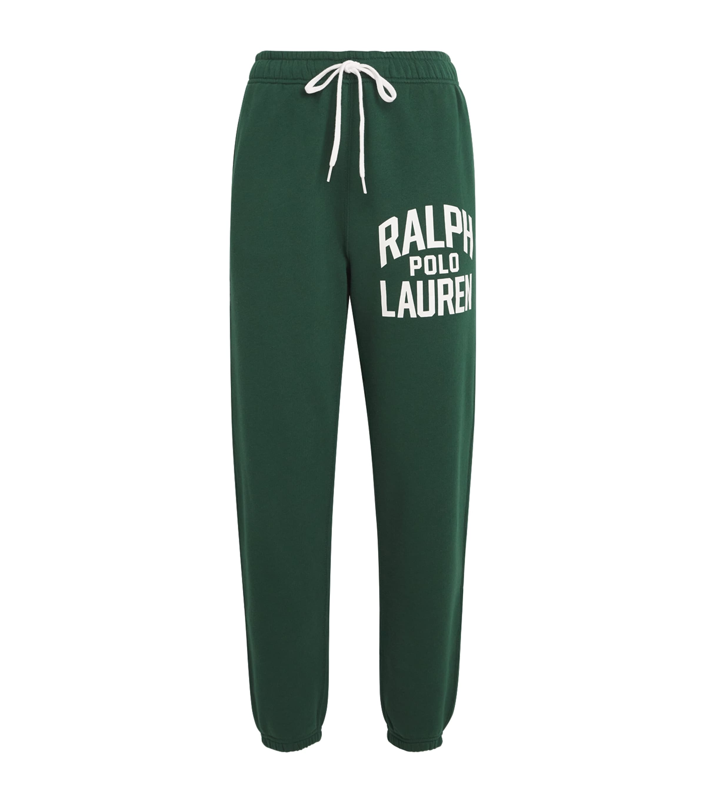 Polo Ralph Lauren Womens Northwest Pine Branded Elasticated-waist Cotton-blend Jogging Bottoms In Green