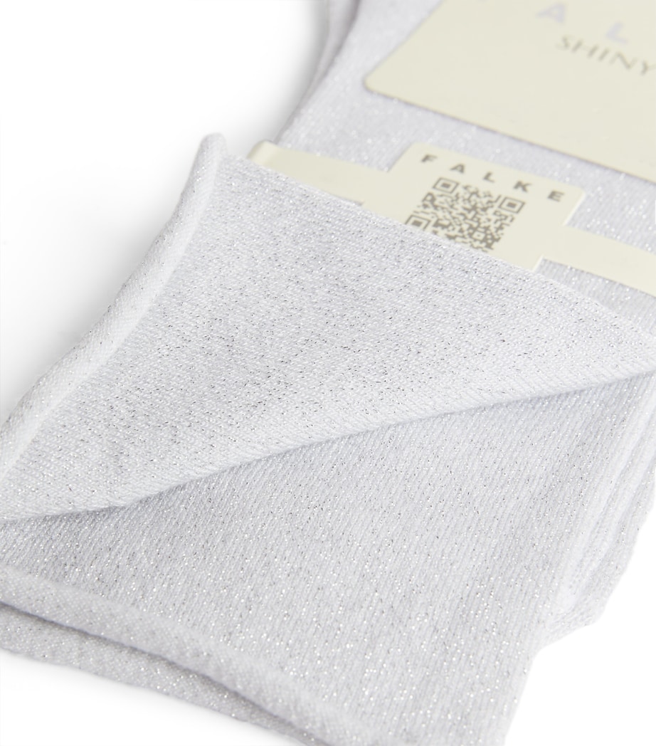 Shiny Socks WHITE Image 2