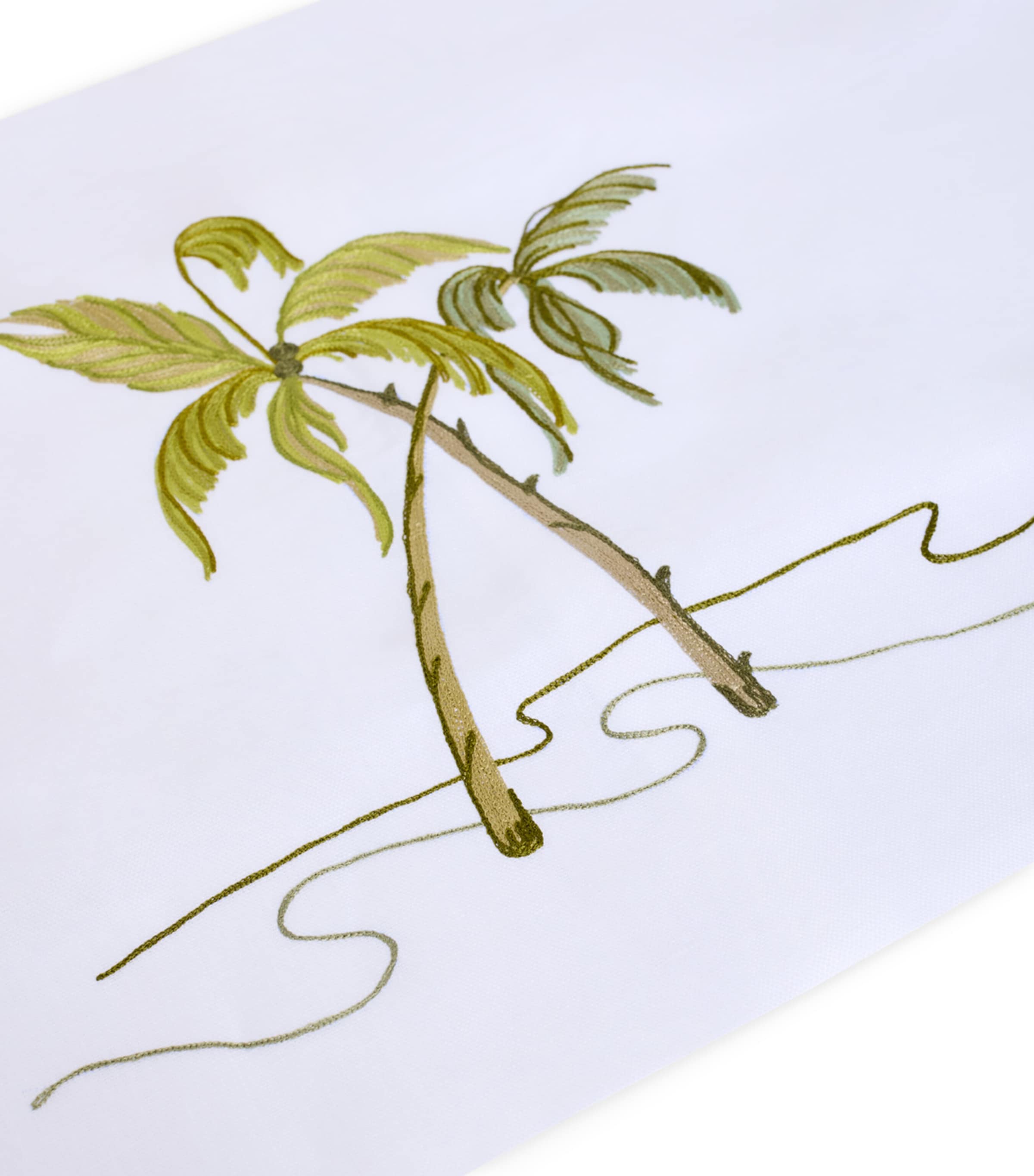 Loretta Caponi Garden of Eden Super King Duvet Cover (260cm x 220cm) White Image 4