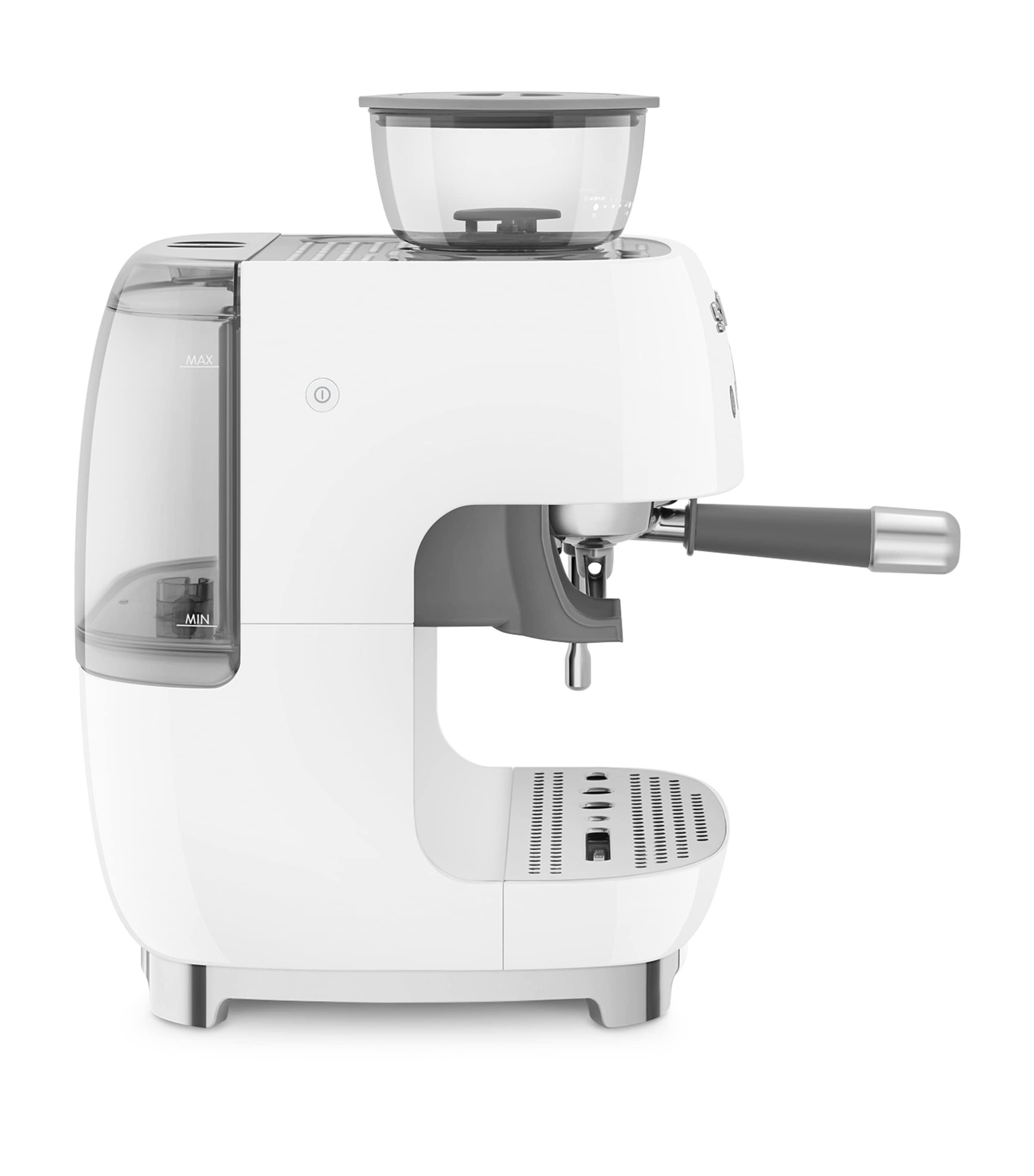 EGF03CRUK Espresso Coffee Machine with Grinder WHITE Image 4