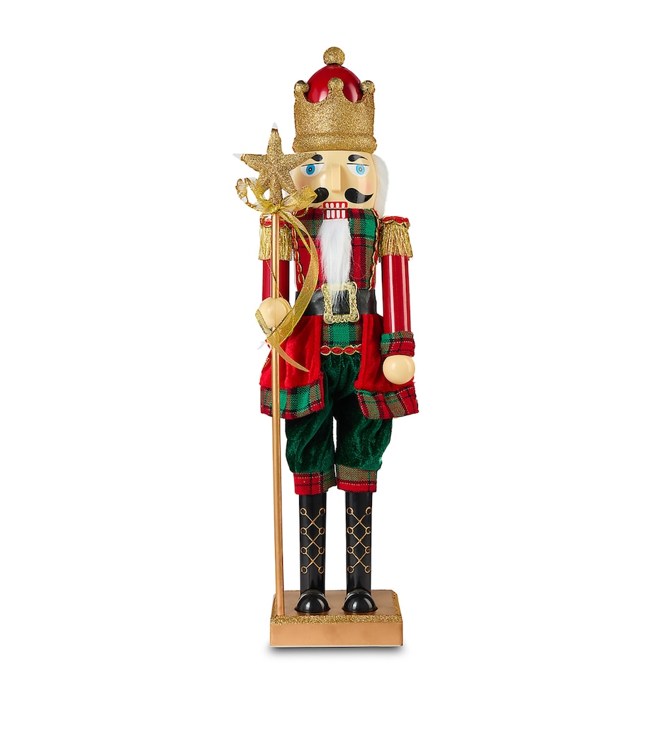 Star Sceptre Nutcracker Ornament (60cm) RED/COLOUR(S) Image 1
