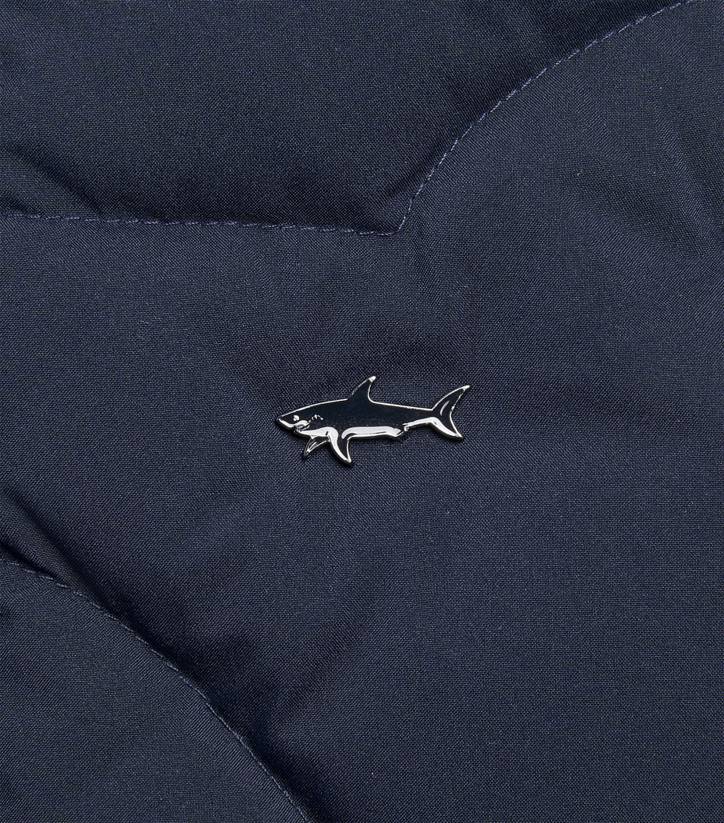 Paul & Shark Padded Gilet (4-16 Years) Blu Shark Image 2