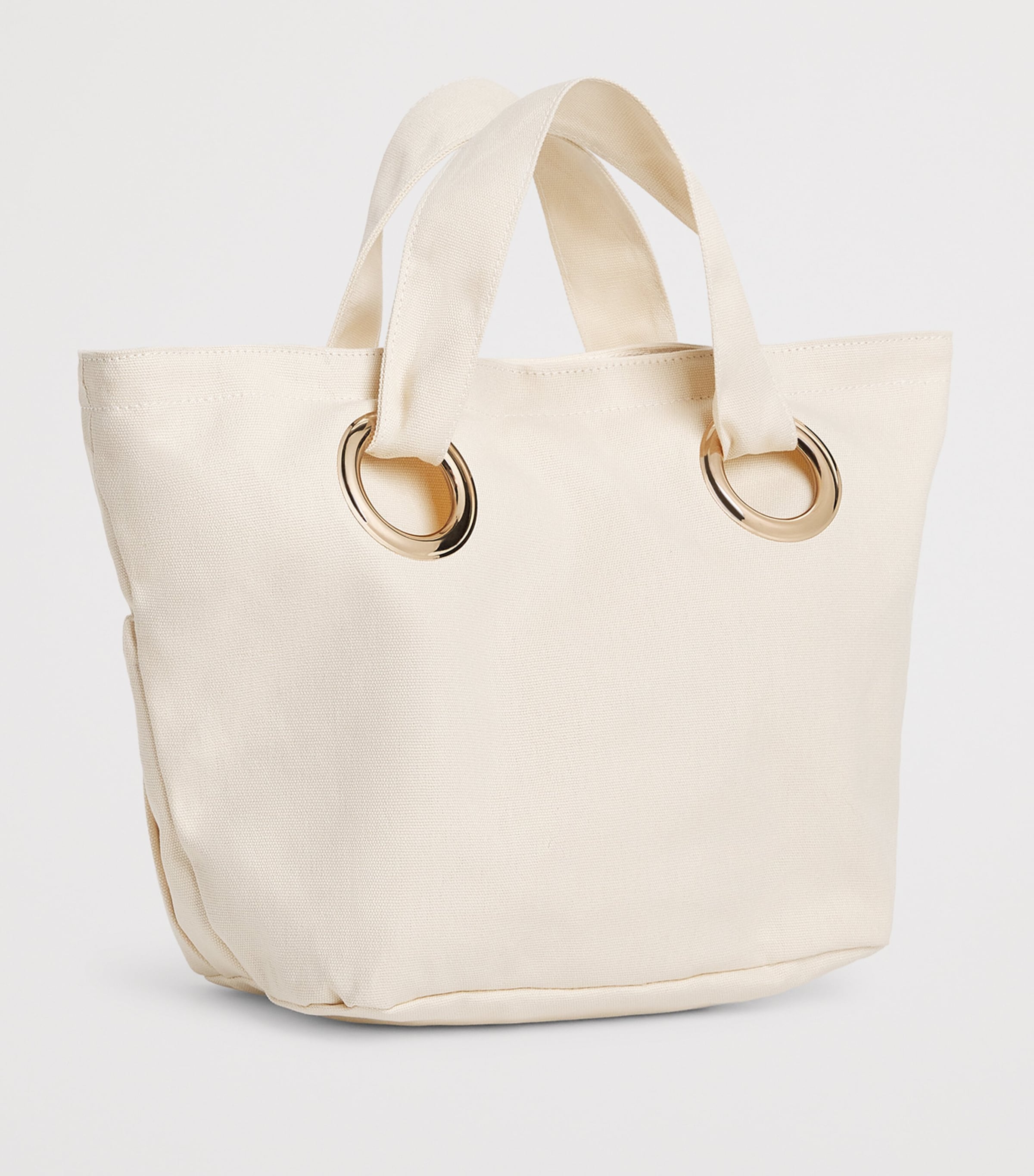 Chloé Kids Cotton Logo Basket Bag Image 2