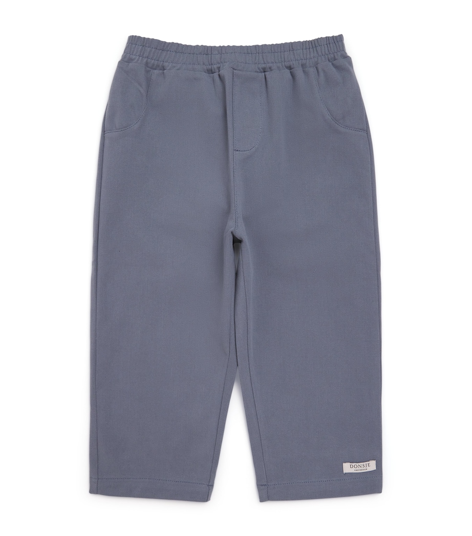 Donsje Santy Trousers (12 Months-4 Years) Spruce Image 1