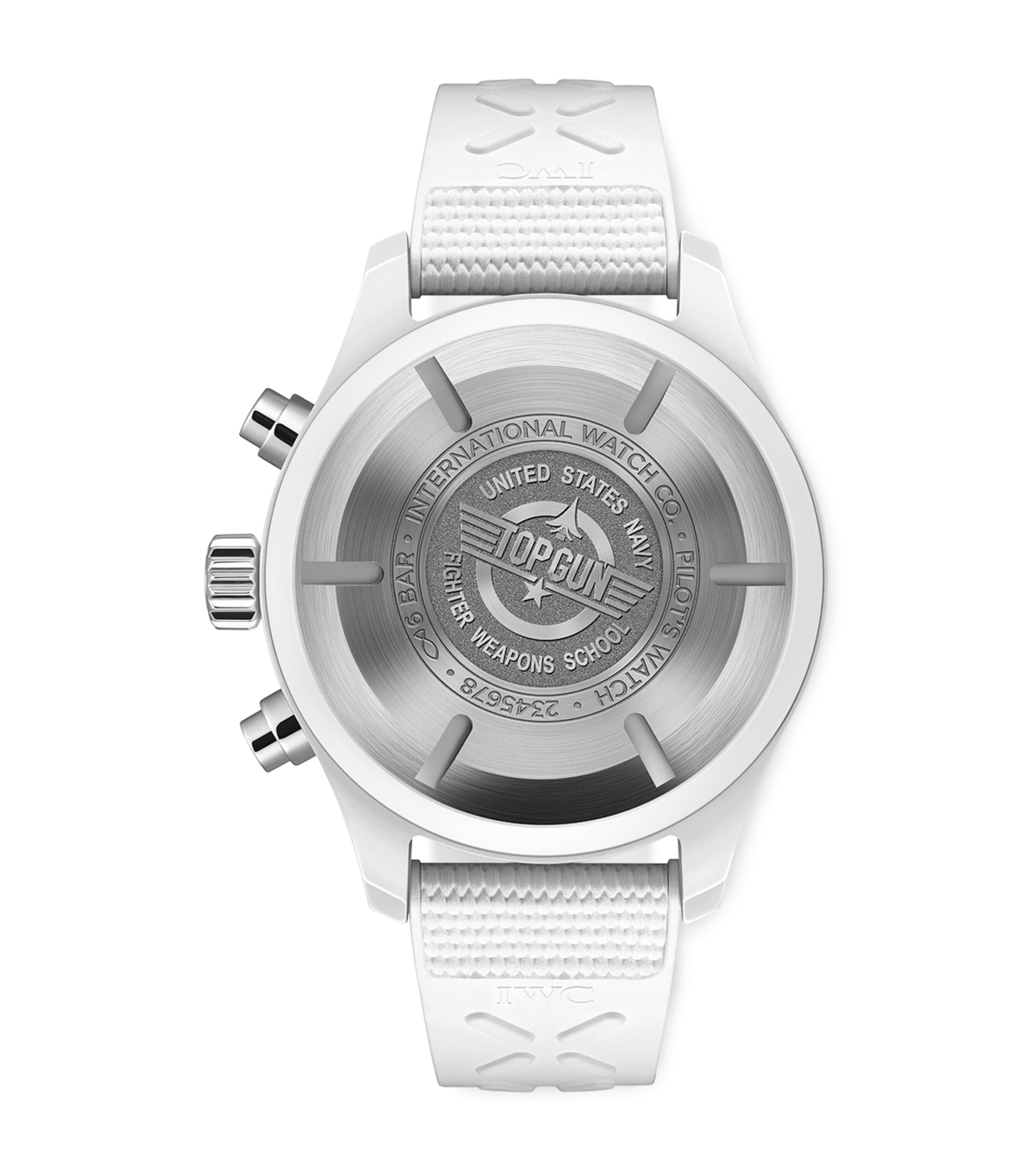 Ceramic Pilotâ€™s Chronograph TOP GUN Lake Tahoe Watch 44.5mm BLACK Image 2