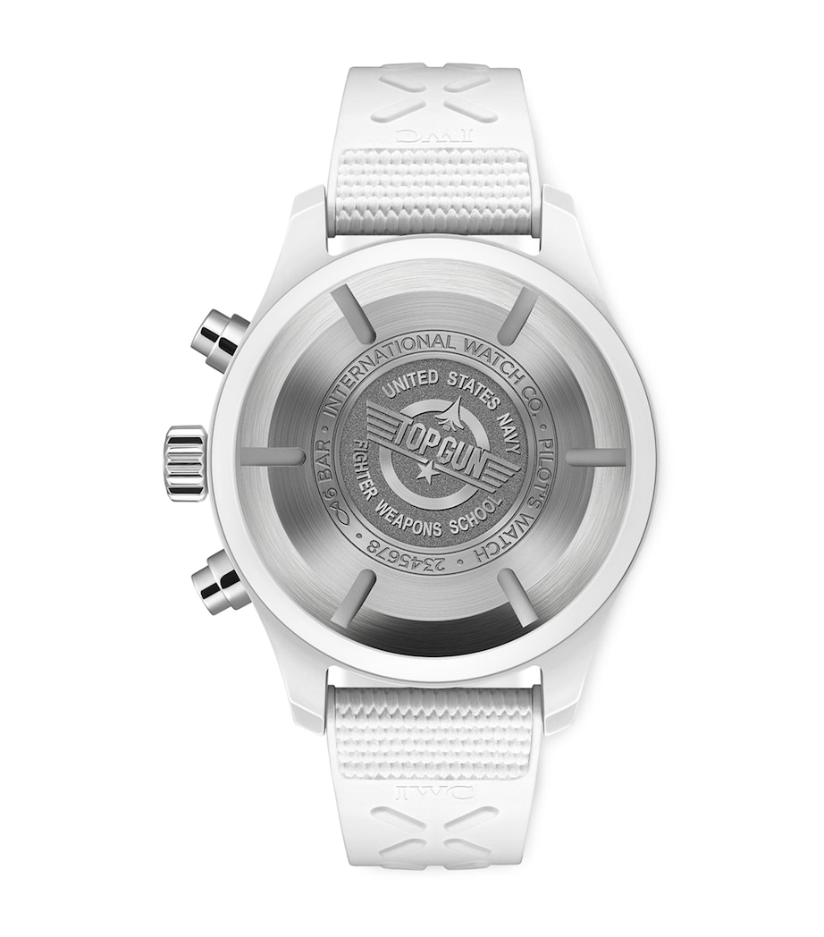 Ceramic Pilot’s Chronograph TOP GUN Lake Tahoe Watch 44.5mm BLACK Image 2