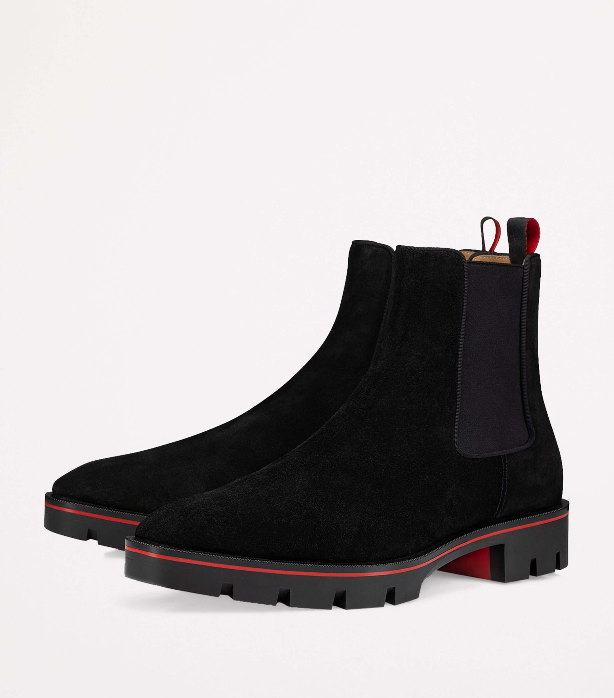 Alpinosol Veau Velour Chelsea Boots BK01 Image 3