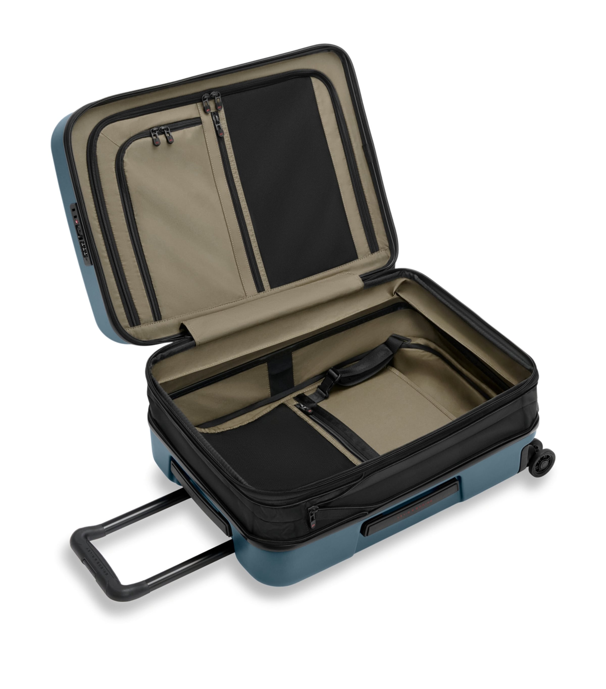 Briggs & Riley ZDX Hard Expandable Spinner Suitcase (53cm) Ocean Image 4