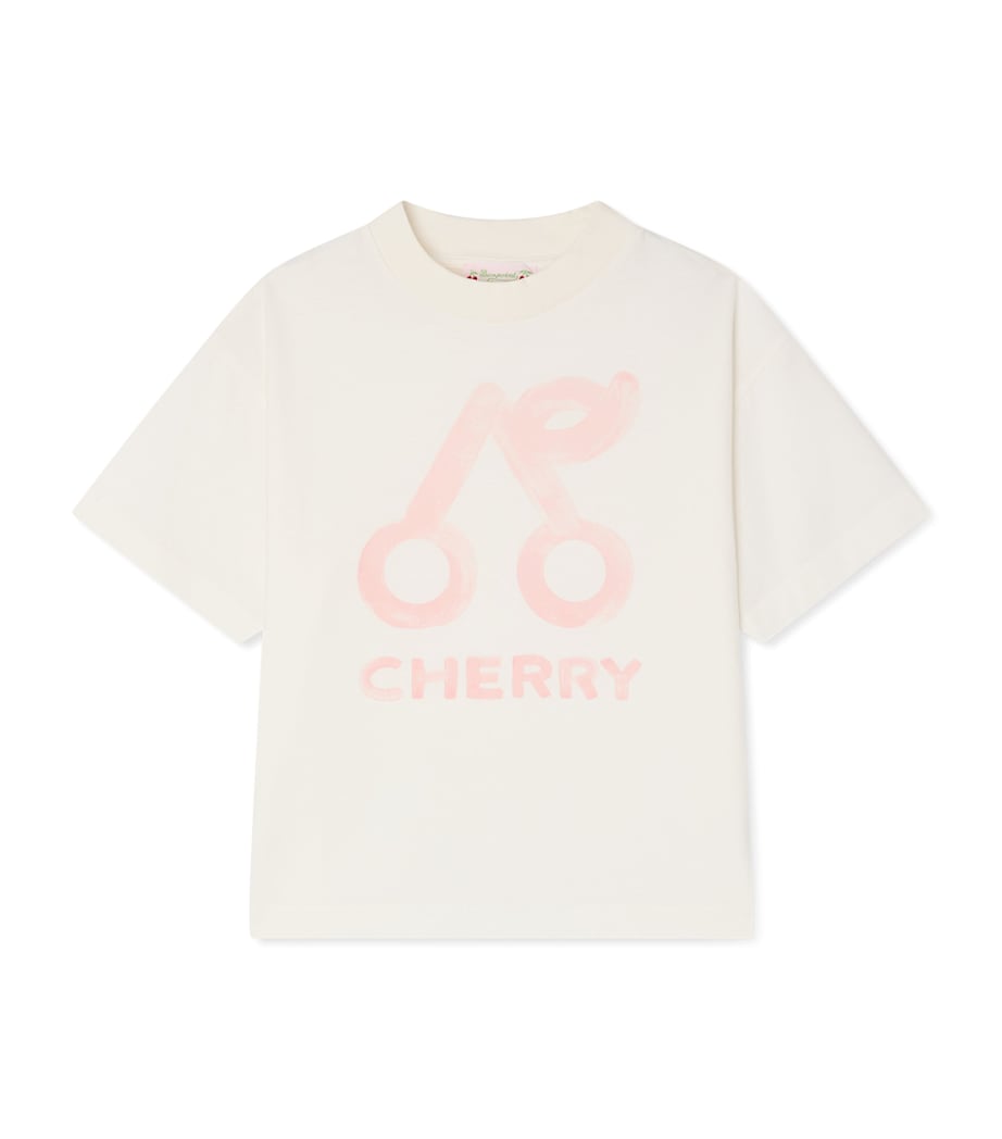 Bonpoint Cotton Lele T-Shirt (10-14 Years) Upb Blanc Lait Image 1