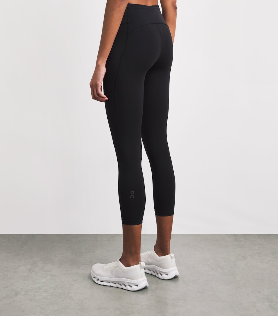 On Womens Performance 7/8 Leggings Black Image 5