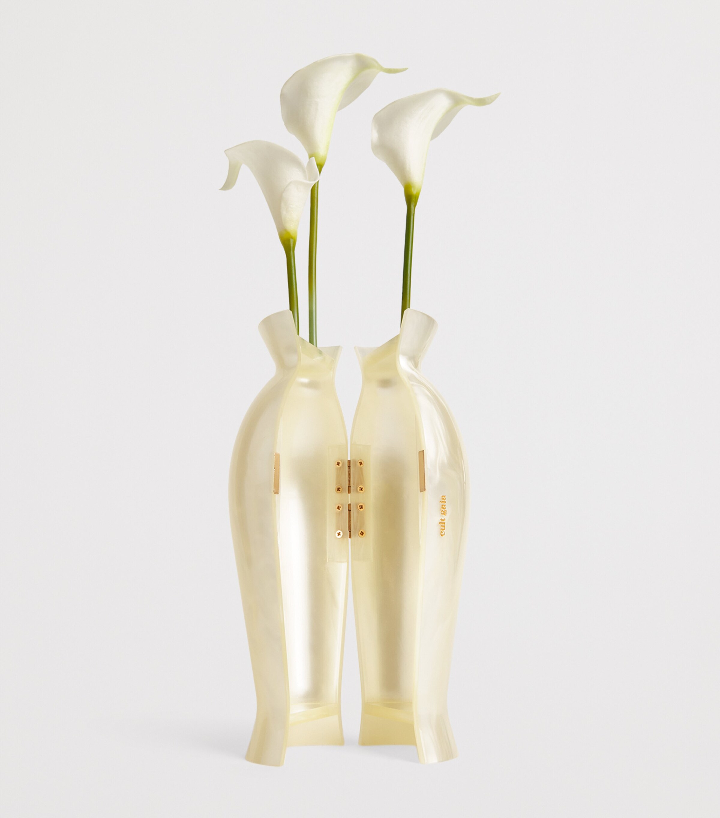 Cult Gaia Florence Clutch Bag Ivory Image 4