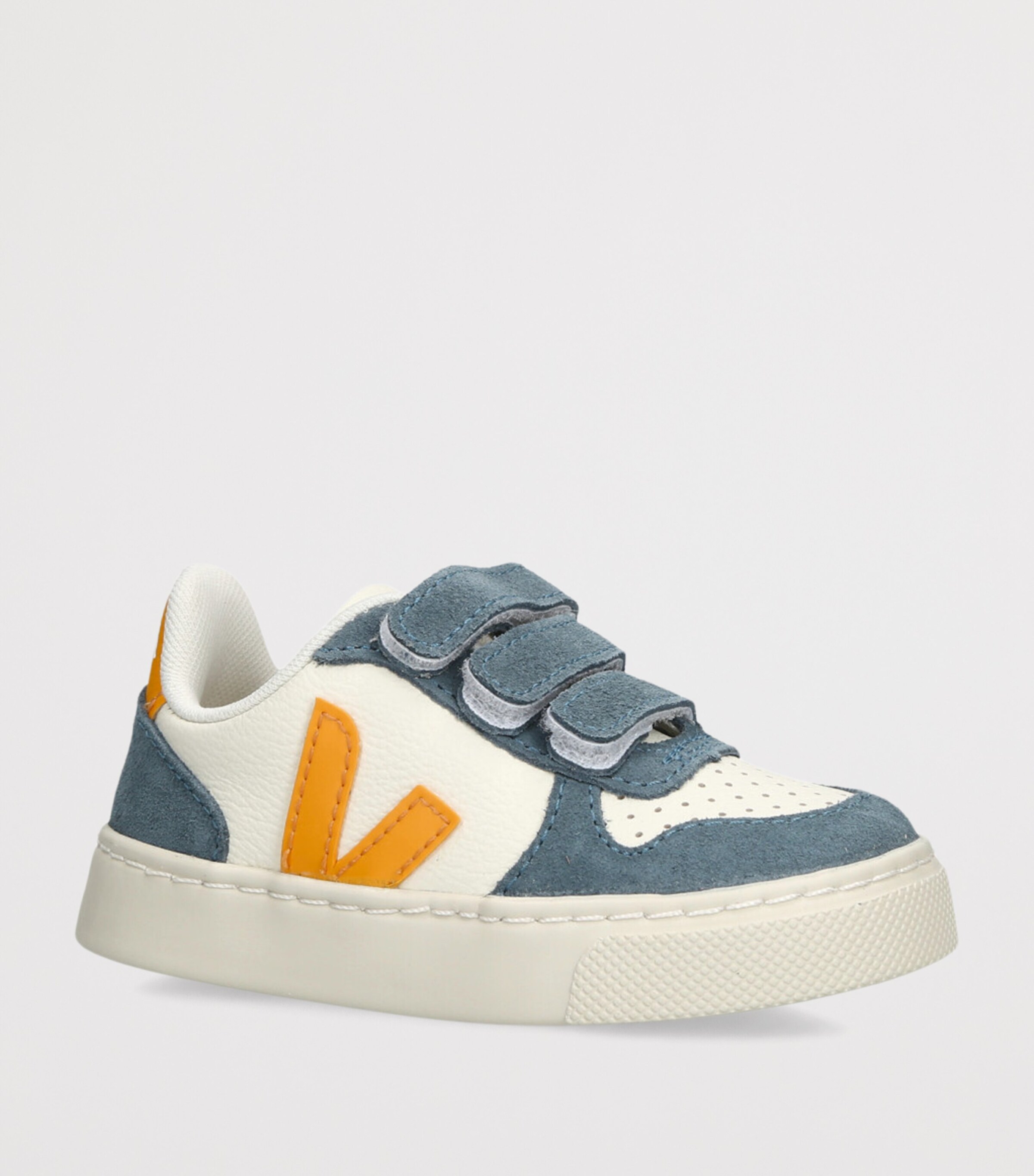 Veja Leather-Suede V-10 Sneakers White/oth Image 3