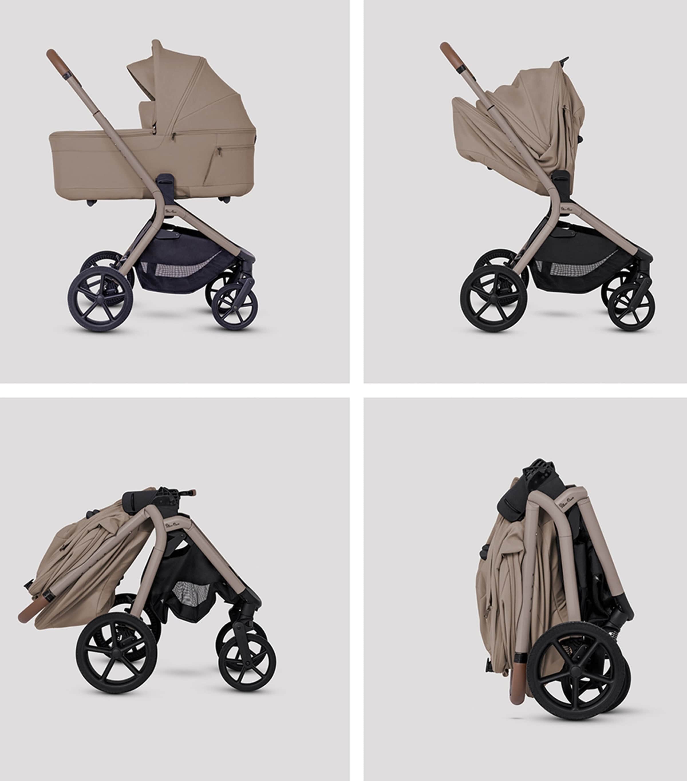 Silver Cross Breez Stroller Travel Bundle Champagne Image 4