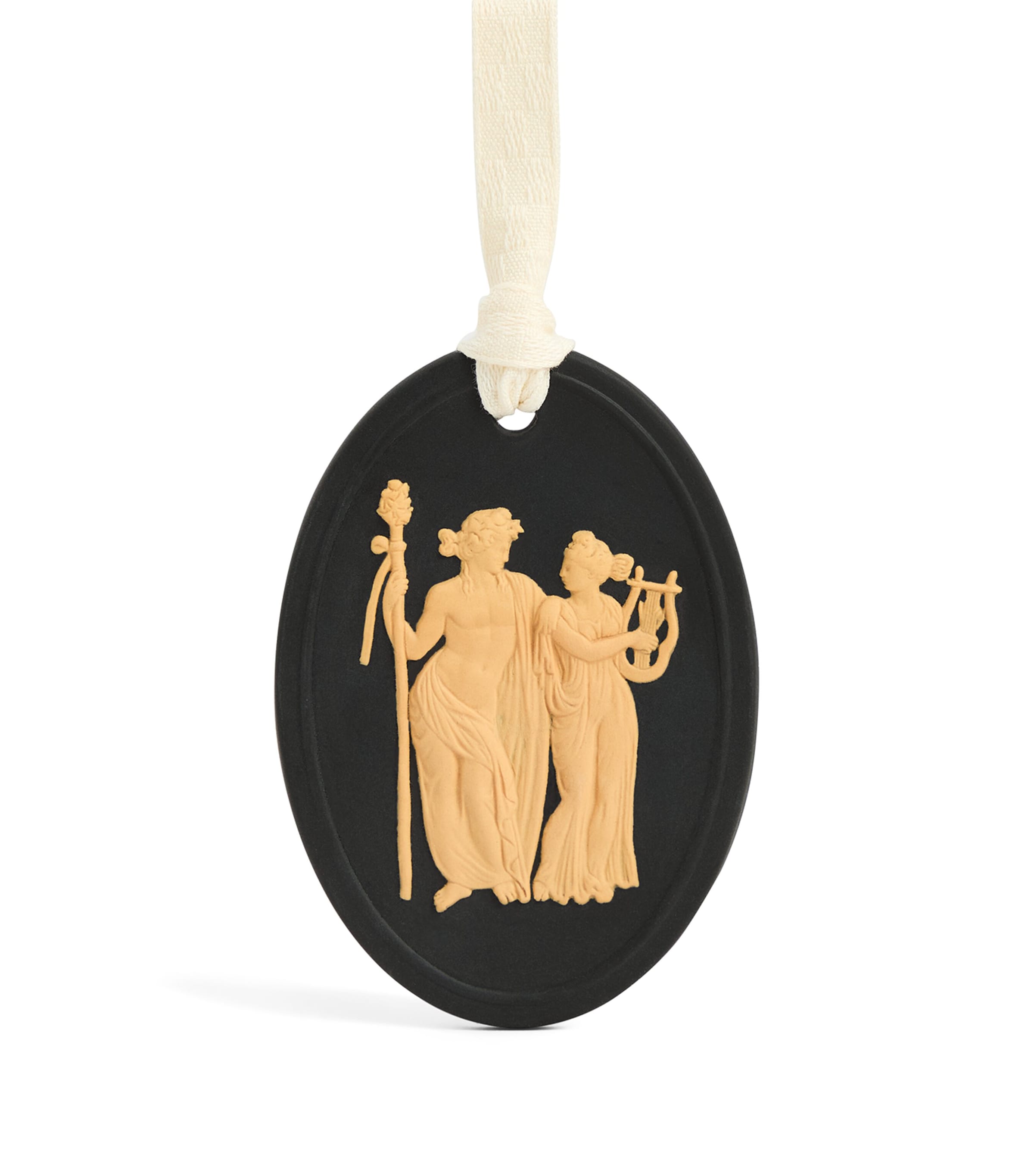 Wedgwood Jasperware Ardant Tree Decoration Black Image 5