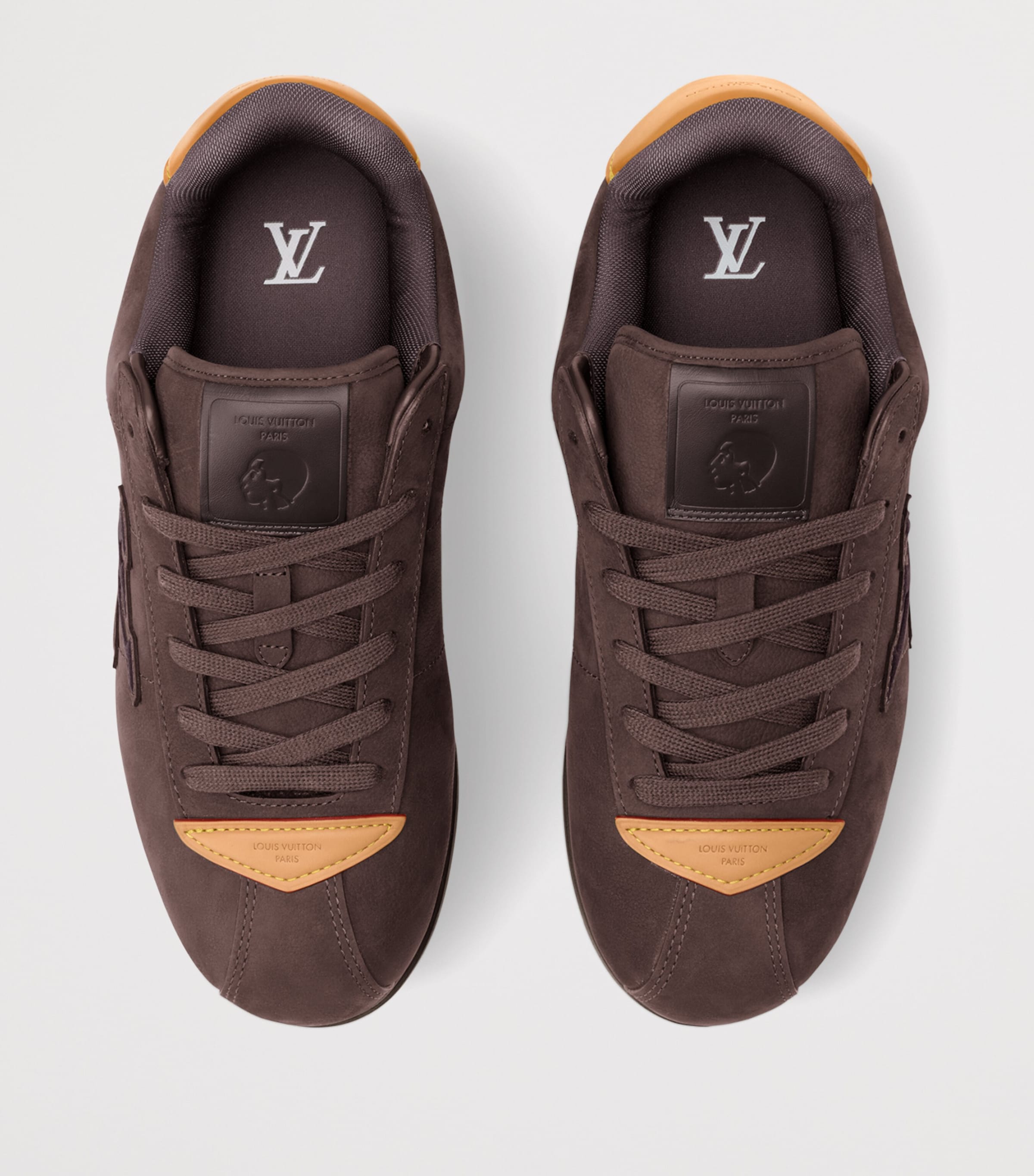 Suede Buttersoft Trainers BROWN Image 4