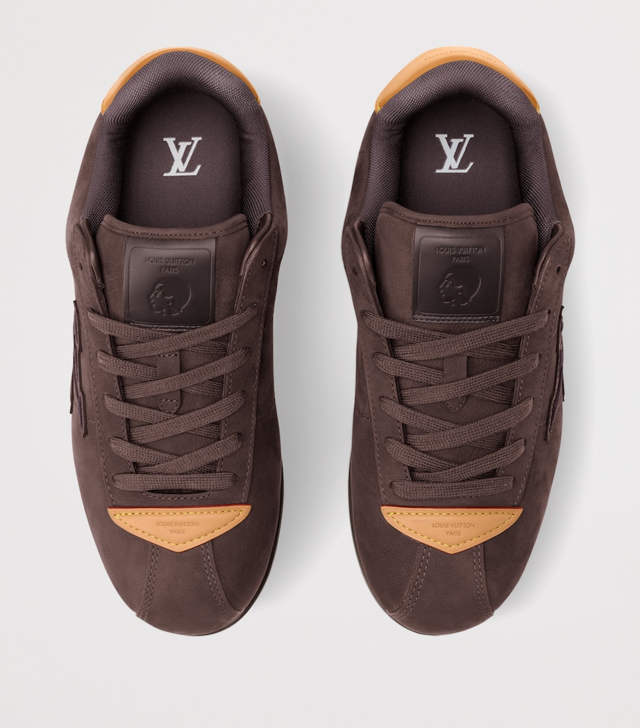 Suede Buttersoft Trainers BROWN Image 4