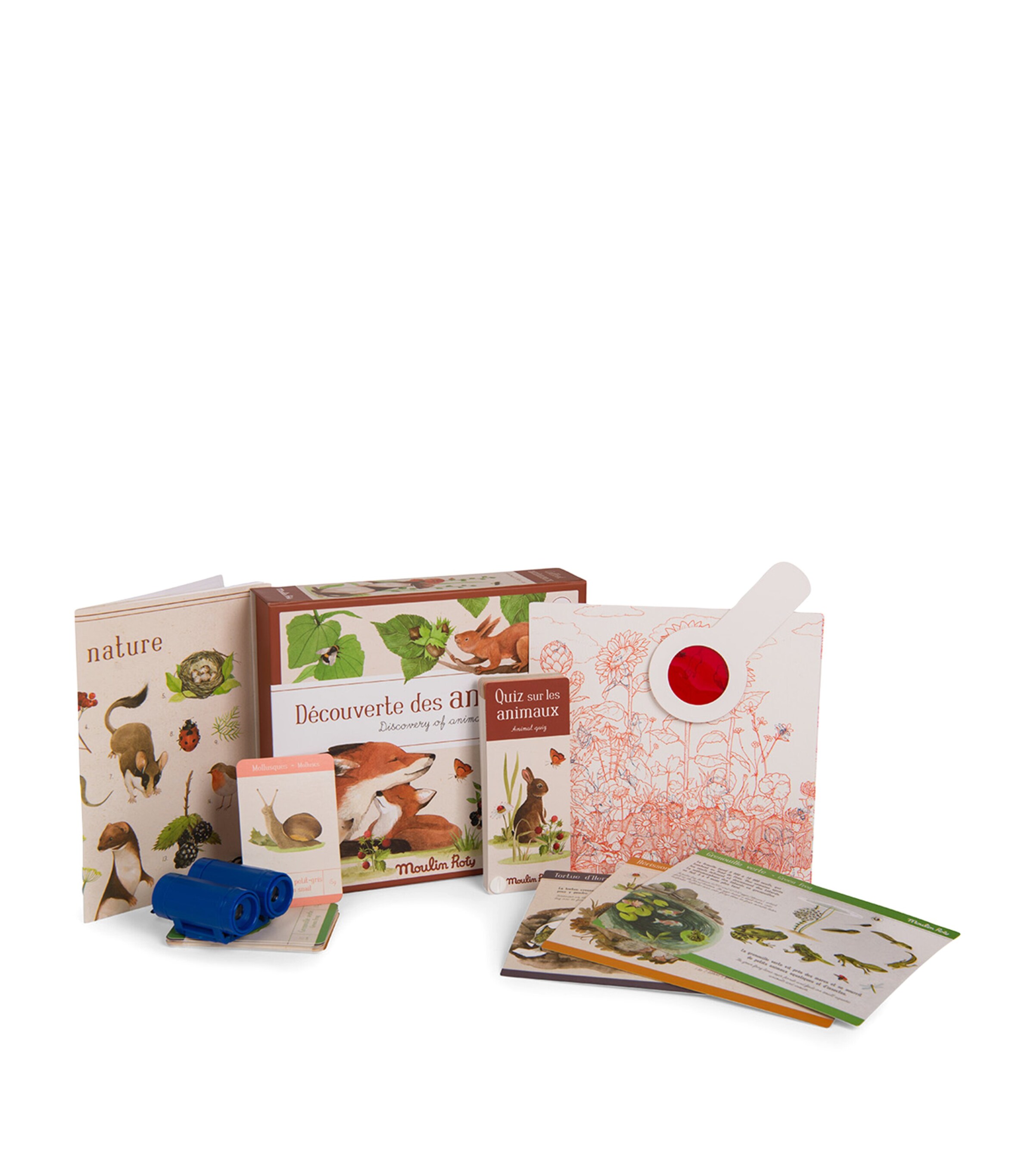 MOULIN ROTY DISCOVER OF ANIMALS PLAY SET