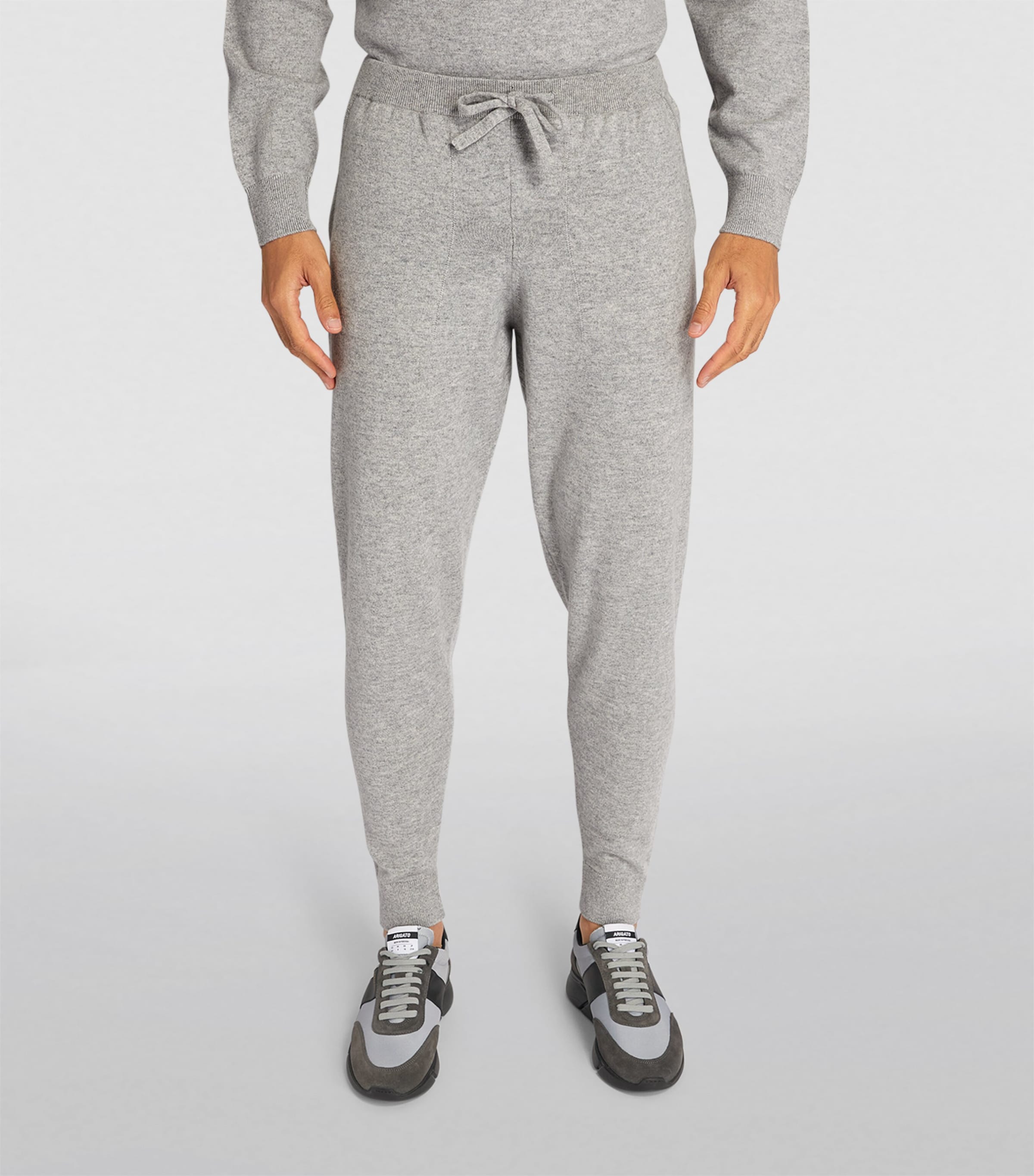 Cashmere Sweatpants GYAA GREY MELANGE Image 3