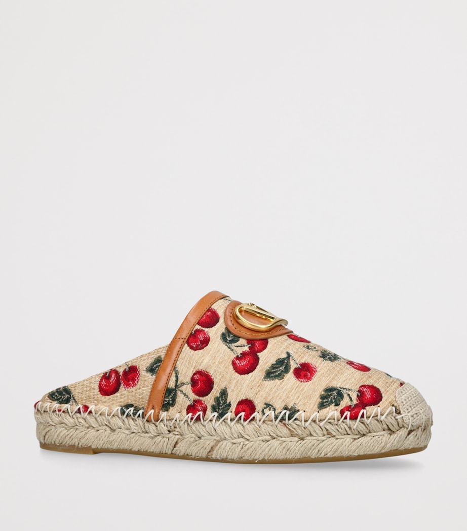 Raffia Cherryfic Espadrille Mules MULT/OTHER Image 3