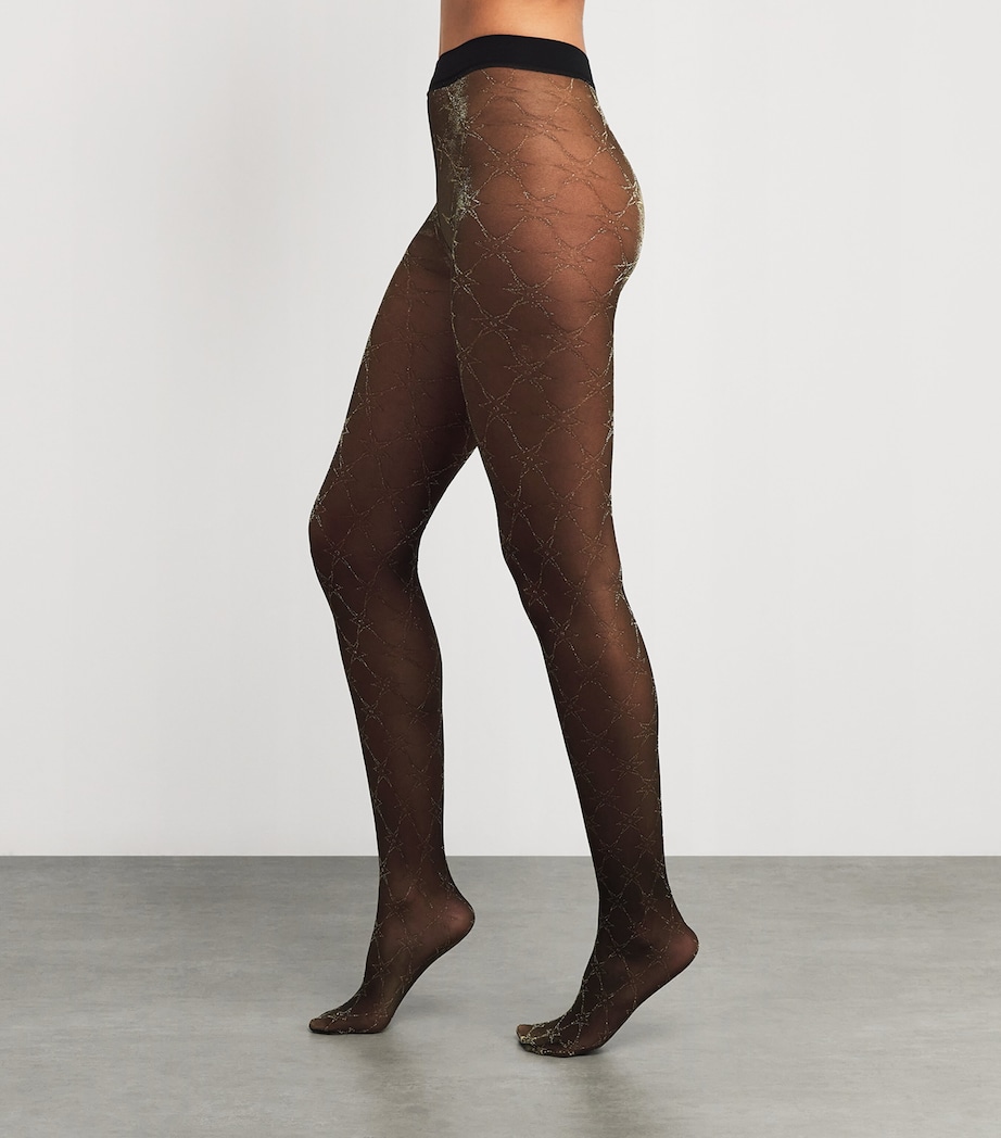 Lurex Galaxy 20 Tights 3335 BLACK/GOLD Image 2