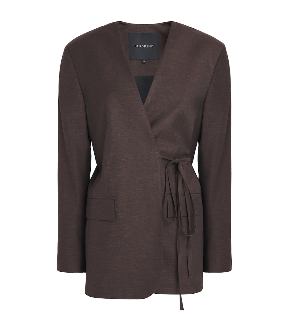 Herskind Oversized Indiana Blazer Java Brown