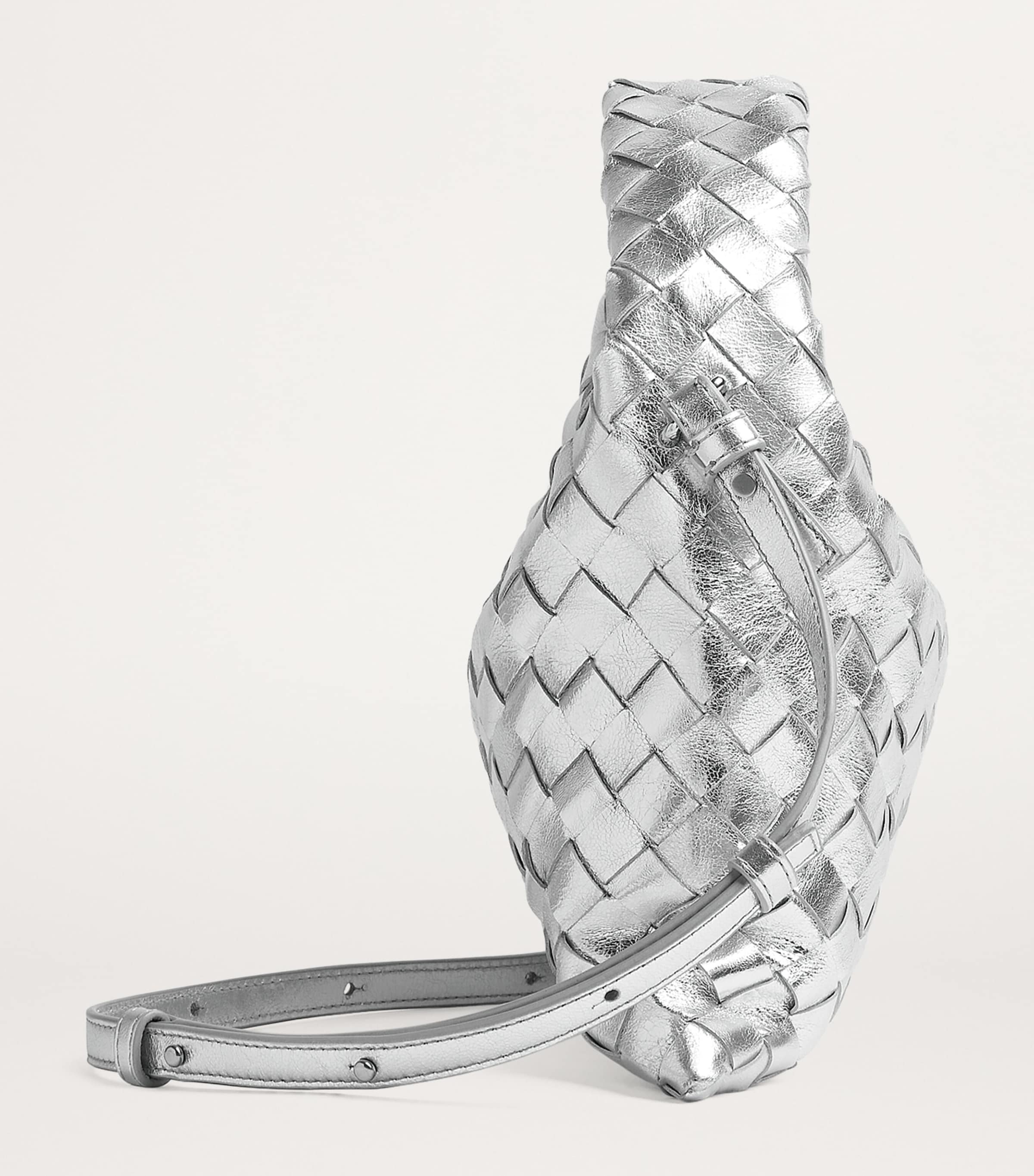 Mini Lambskin Hop Top-Handle Bag 8101 Image 6